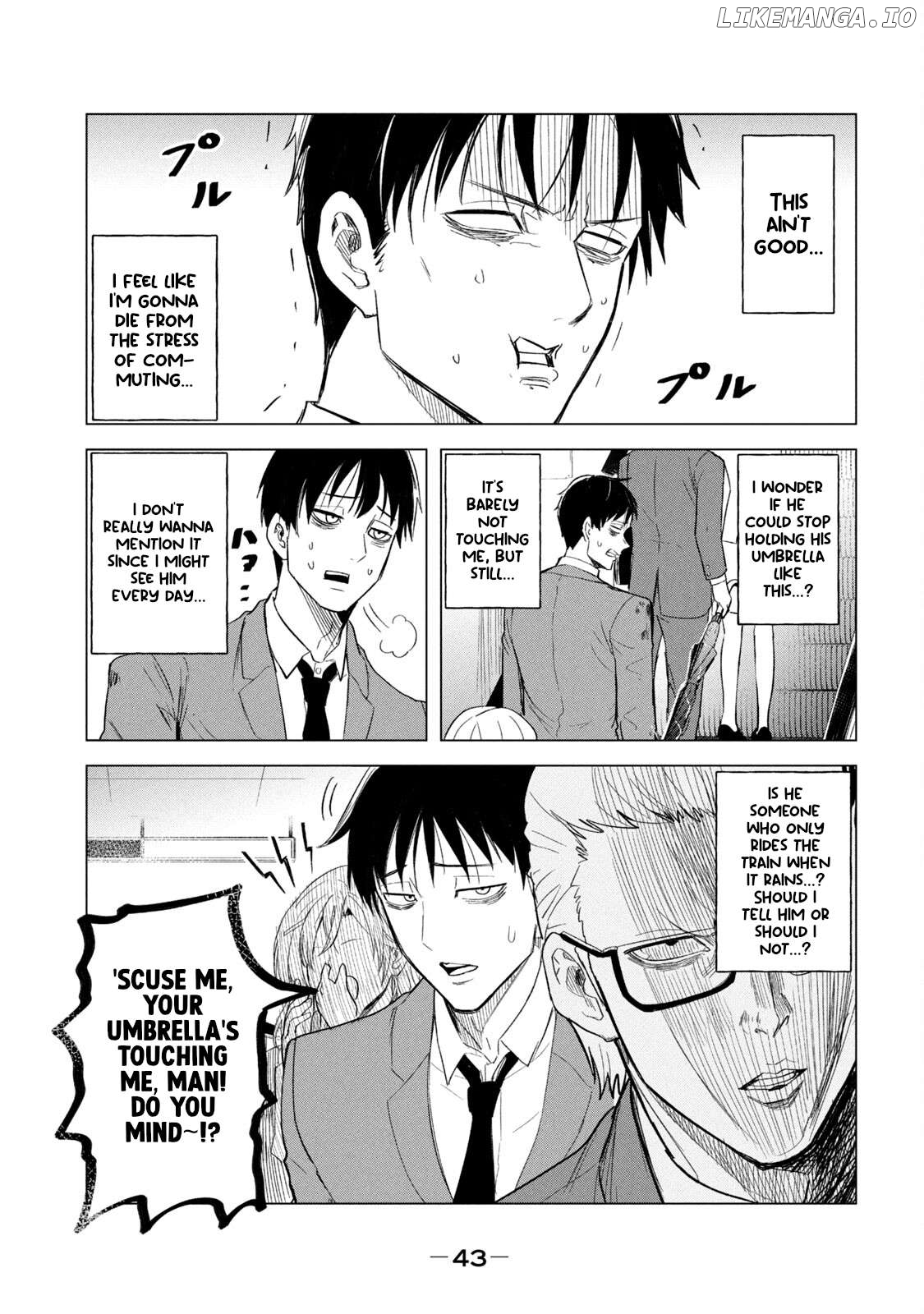 Asa no Tsuukin Densha de, Yatara to Hanashikakete Kuru Joshikousei. Chapter 3 - page 3