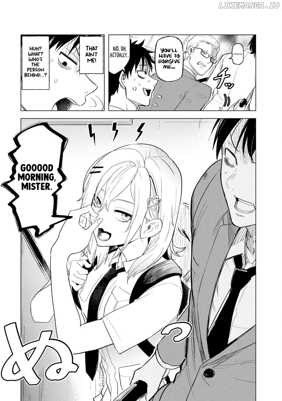 Asa no Tsuukin Densha de, Yatara to Hanashikakete Kuru Joshikousei. Chapter 3 - page 4