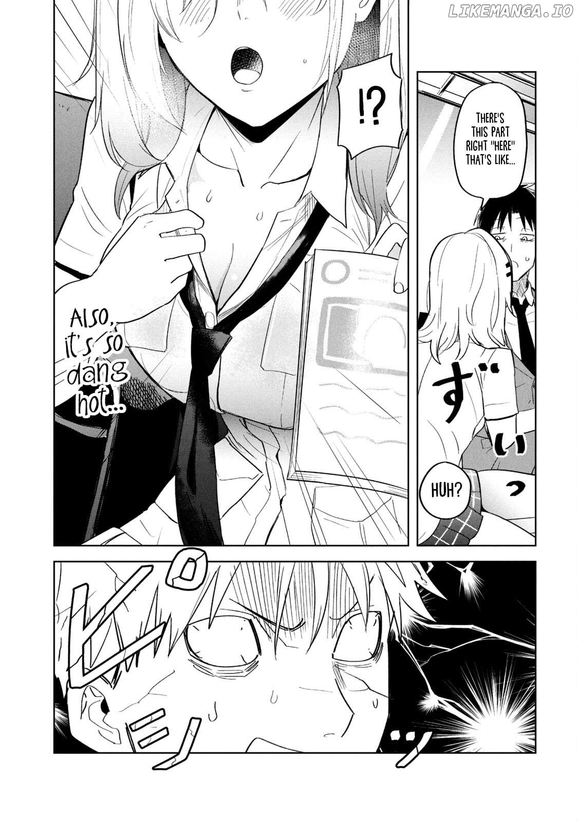 Asa no Tsuukin Densha de, Yatara to Hanashikakete Kuru Joshikousei. Chapter 4 - page 7