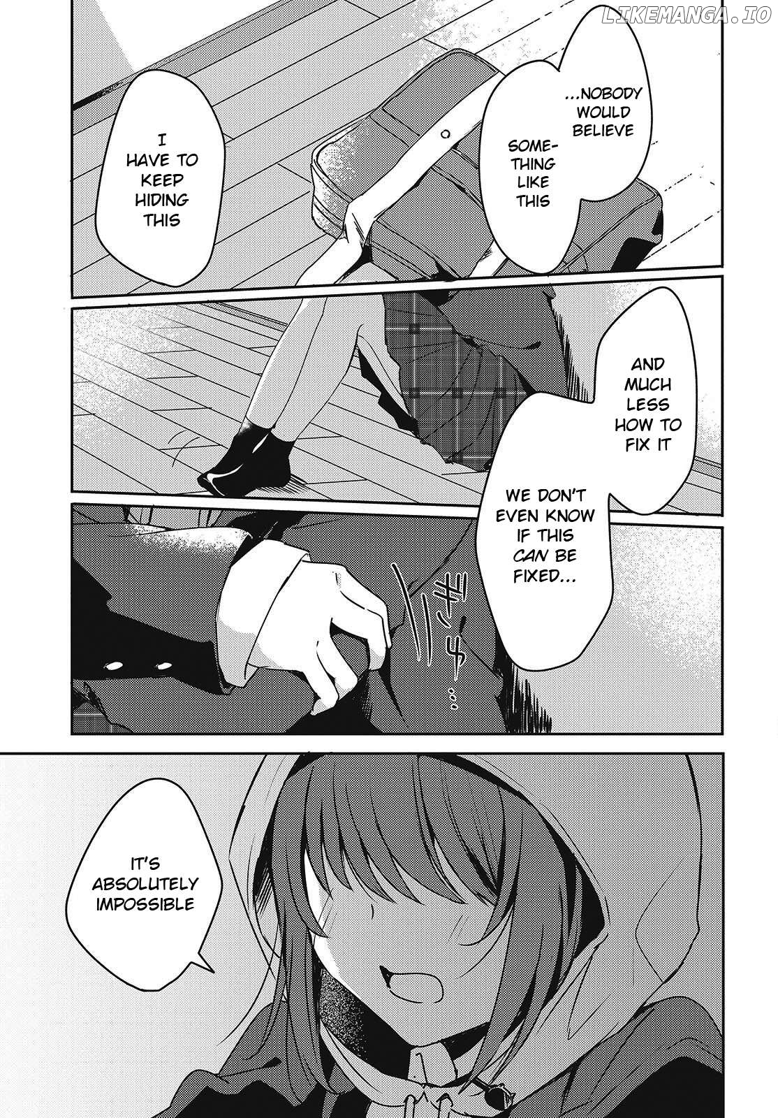 Osananajimi wa, Nyaa to Naite Skirt no Naka. Chapter 3 - page 13