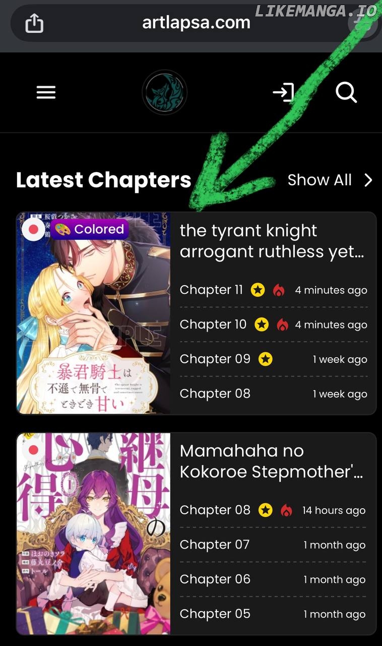 the tyrant knight arrogant ruthless yet sometimes gentle Chapter 4 - page 1