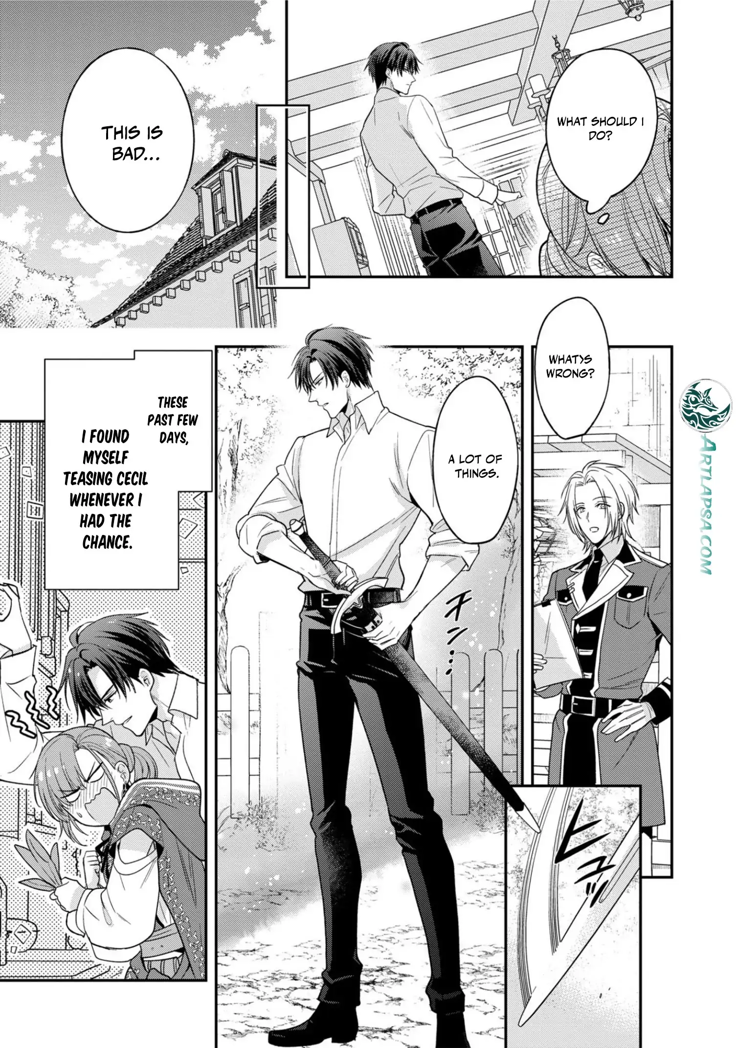 Ochikobore Shiro Madoushi Cecil wa Taishougai no Hazu deshita Chapter 6 - page 9