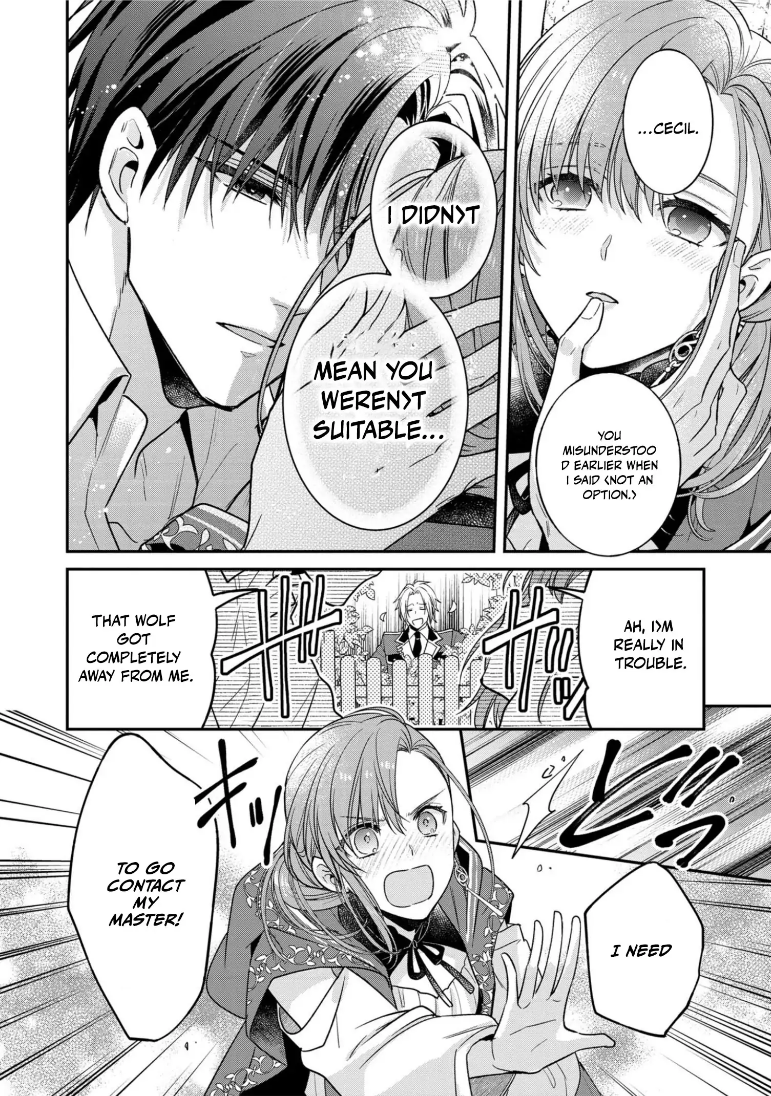 Ochikobore Shiro Madoushi Cecil wa Taishougai no Hazu deshita Chapter 6 - page 28