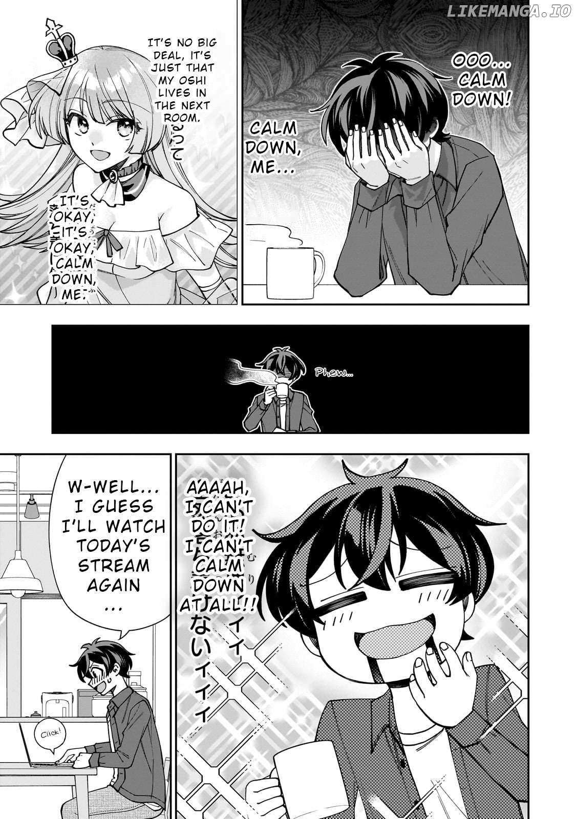 Net no "Oshi" to Real no "Oshi" ga Tonari ni Hikkoshite Kita Chapter 1 - page 41