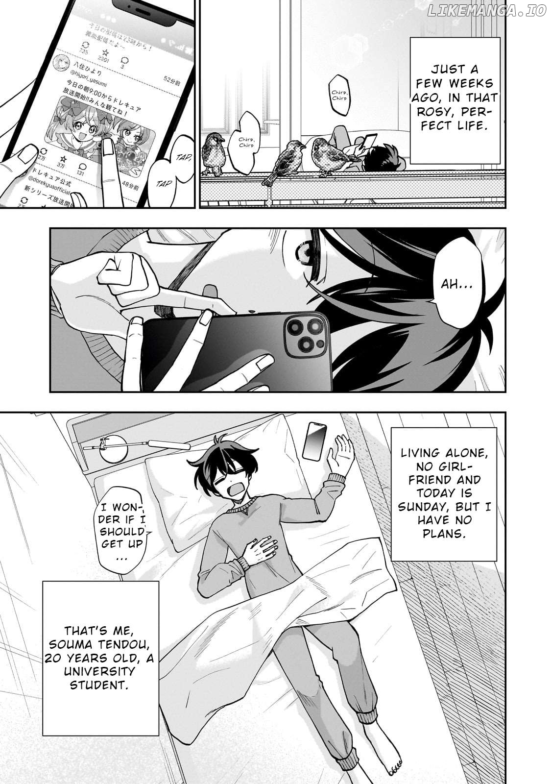 Net no "Oshi" to Real no "Oshi" ga Tonari ni Hikkoshite Kita Chapter 1 - page 5