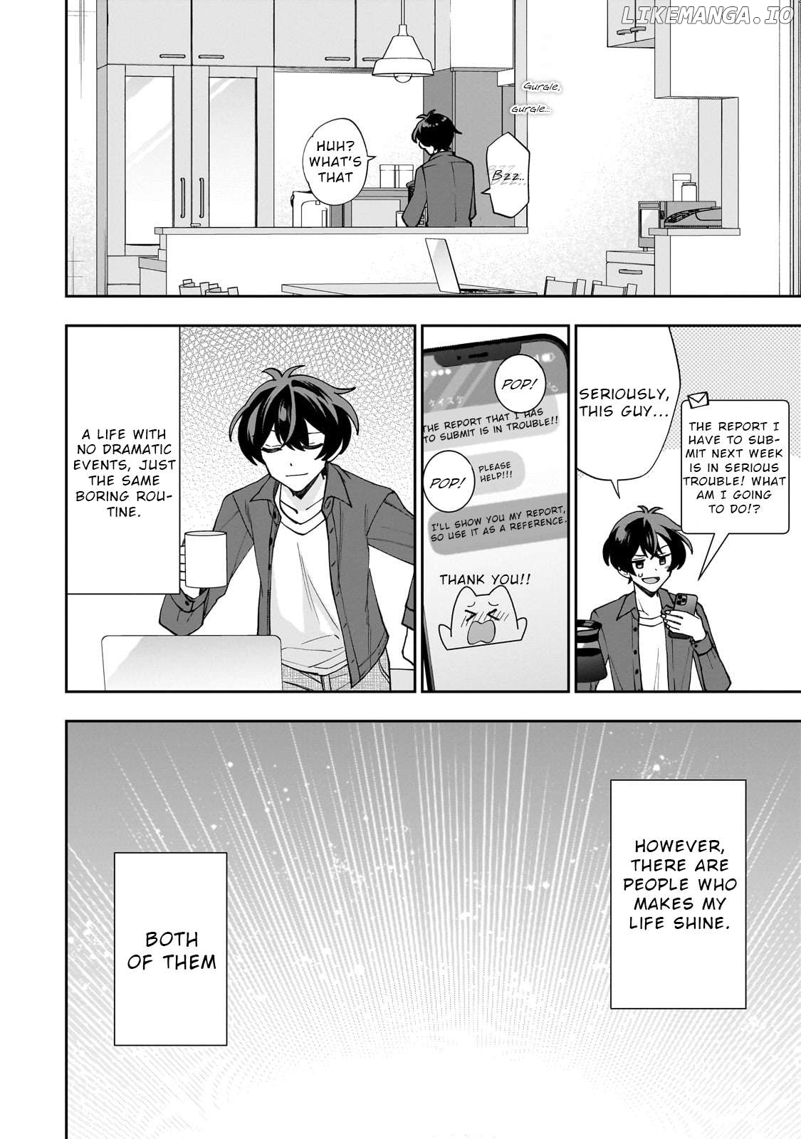 Net no "Oshi" to Real no "Oshi" ga Tonari ni Hikkoshite Kita Chapter 1 - page 6