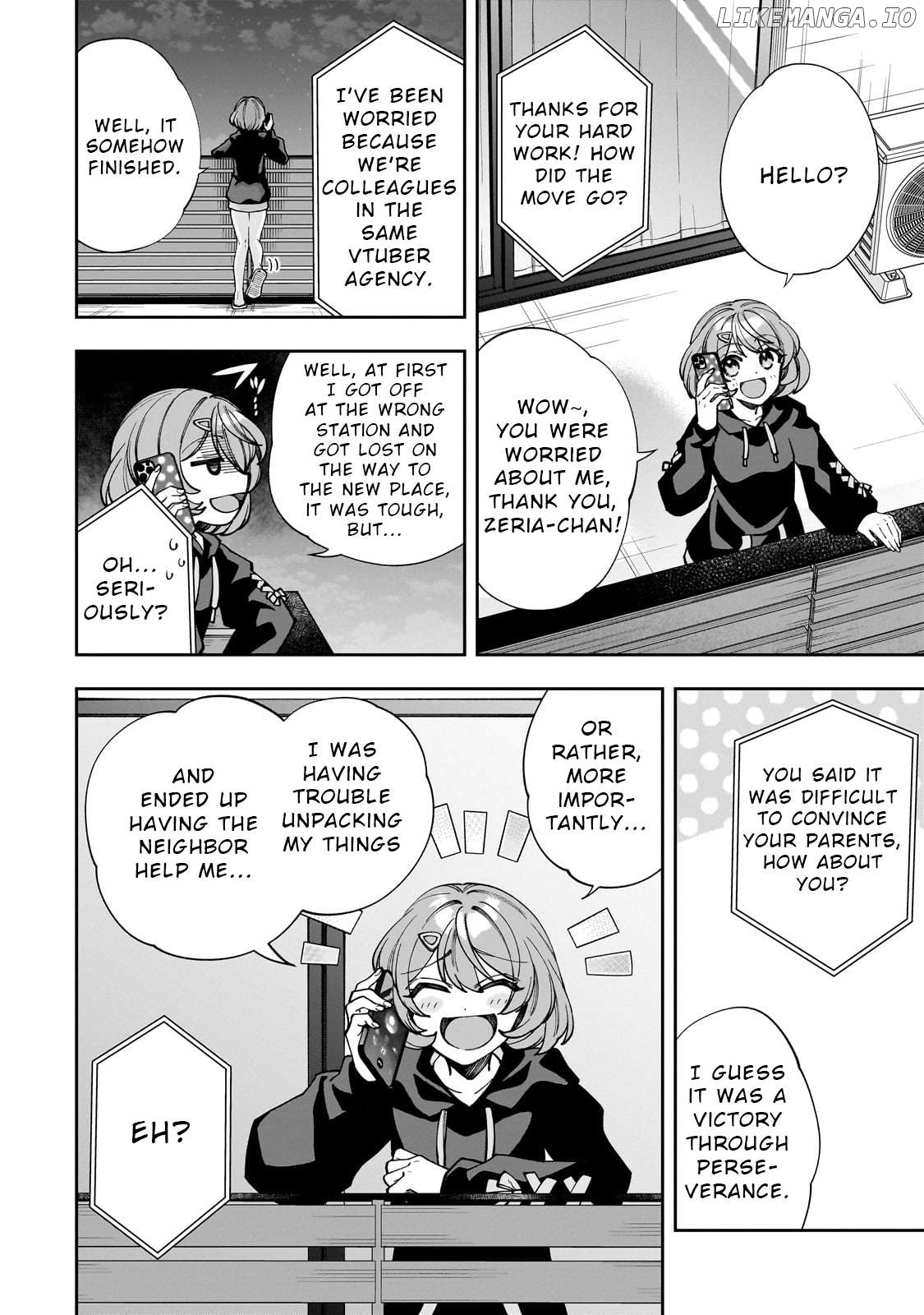 Net no "Oshi" to Real no "Oshi" ga Tonari ni Hikkoshite Kita Chapter 2 - page 4