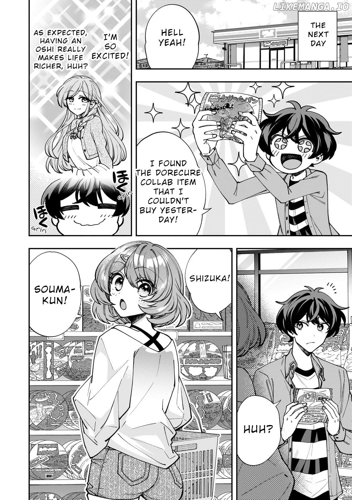 Net no "Oshi" to Real no "Oshi" ga Tonari ni Hikkoshite Kita Chapter 2 - page 8