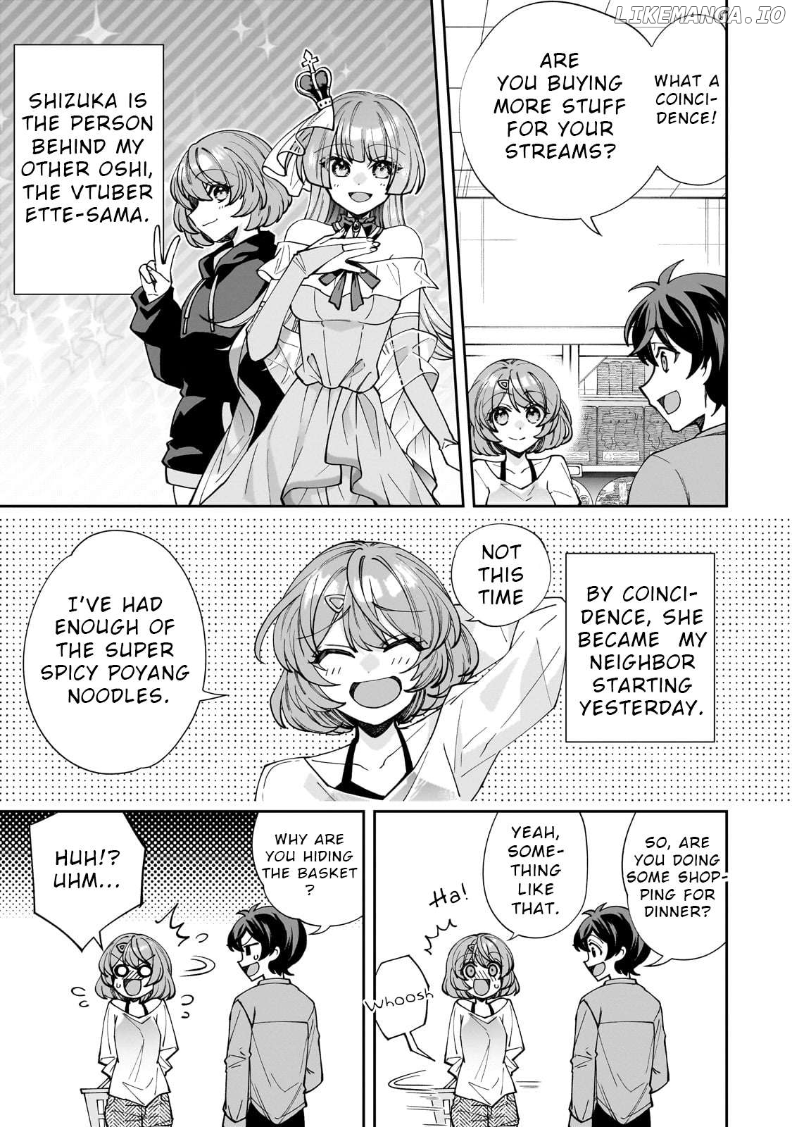 Net no "Oshi" to Real no "Oshi" ga Tonari ni Hikkoshite Kita Chapter 2 - page 9