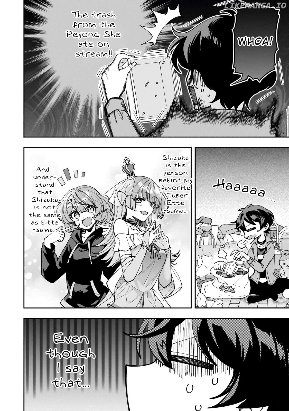 Net no "Oshi" to Real no "Oshi" ga Tonari ni Hikkoshite Kita Chapter 3 - page 4