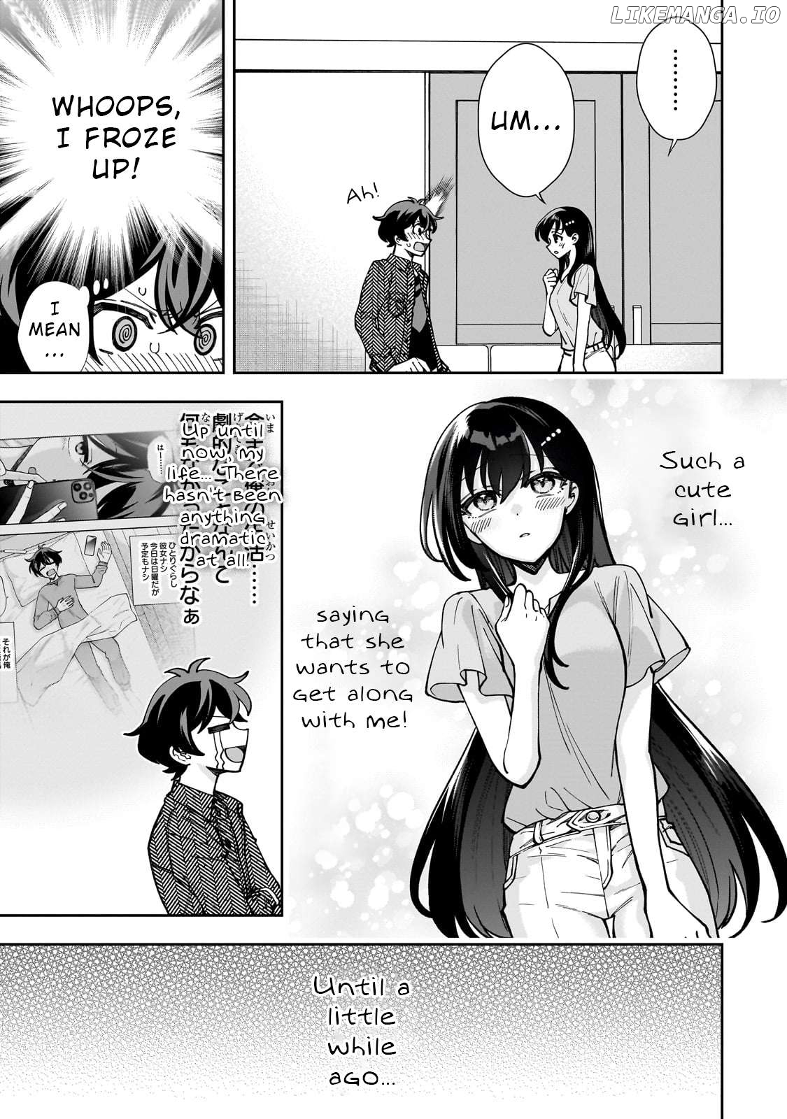 Net no "Oshi" to Real no "Oshi" ga Tonari ni Hikkoshite Kita Chapter 5 - page 3