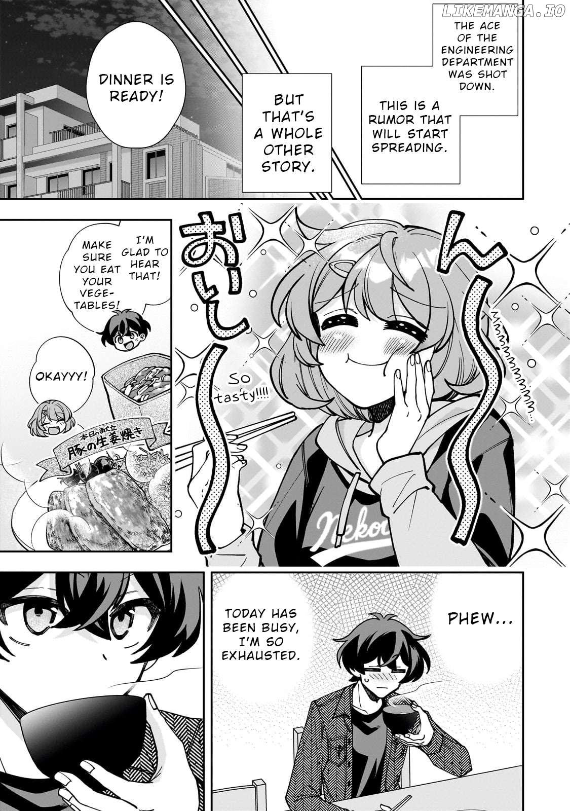 Net no "Oshi" to Real no "Oshi" ga Tonari ni Hikkoshite Kita Chapter 5 - page 9