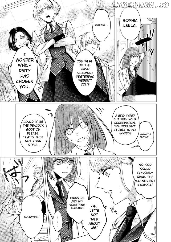 The young lady, who was blessed by the Gorilla God, is adored in the Royal Knight Order. Chapter 1 - page 7