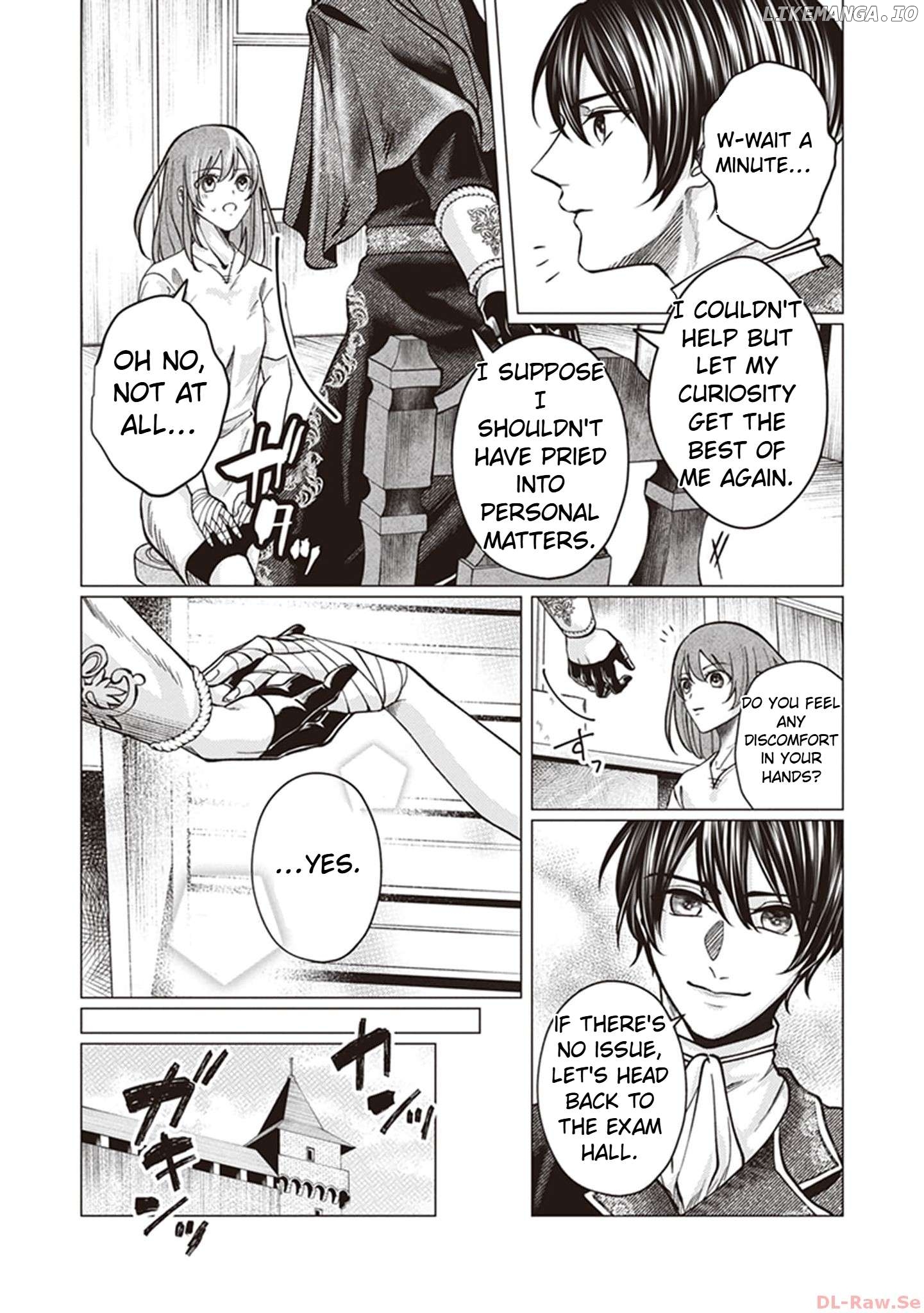 The young lady, who was blessed by the Gorilla God, is adored in the Royal Knight Order. Chapter 3 - page 3