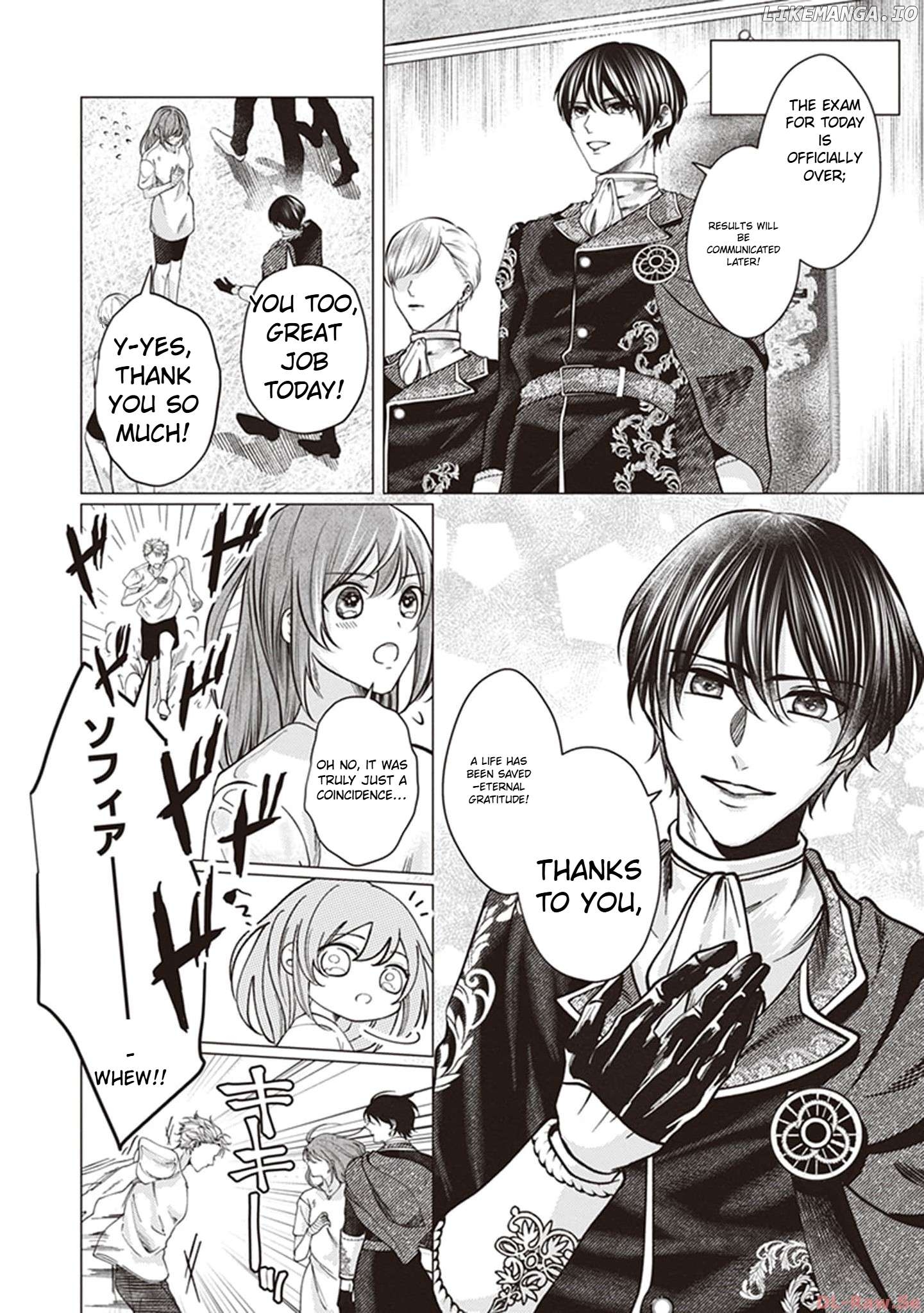 The young lady, who was blessed by the Gorilla God, is adored in the Royal Knight Order. Chapter 3 - page 6