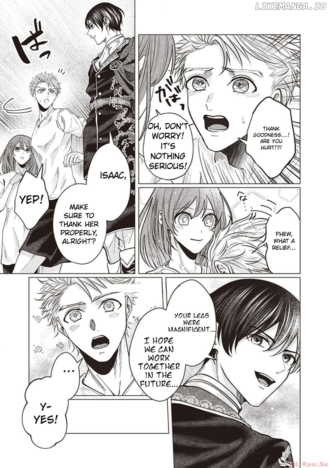 The young lady, who was blessed by the Gorilla God, is adored in the Royal Knight Order. Chapter 3 - page 7