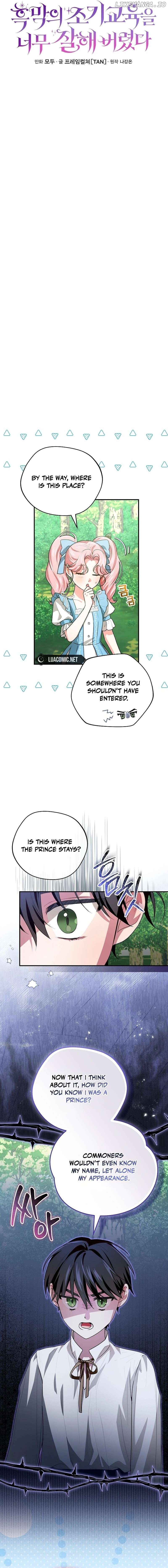 I Ended Up Training the Villain Too Well Too Early Chapter 3 - page 3