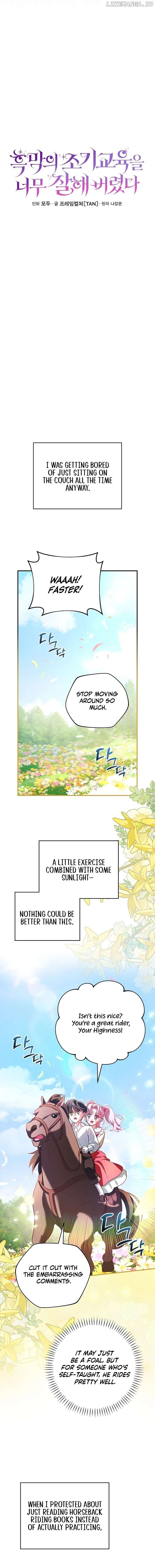 I Ended Up Training the Villain Too Well Too Early Chapter 8 - page 3