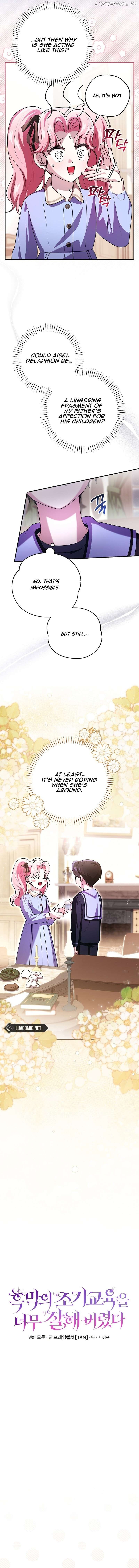 I Ended Up Training the Villain Too Well Too Early Chapter 9 - page 6
