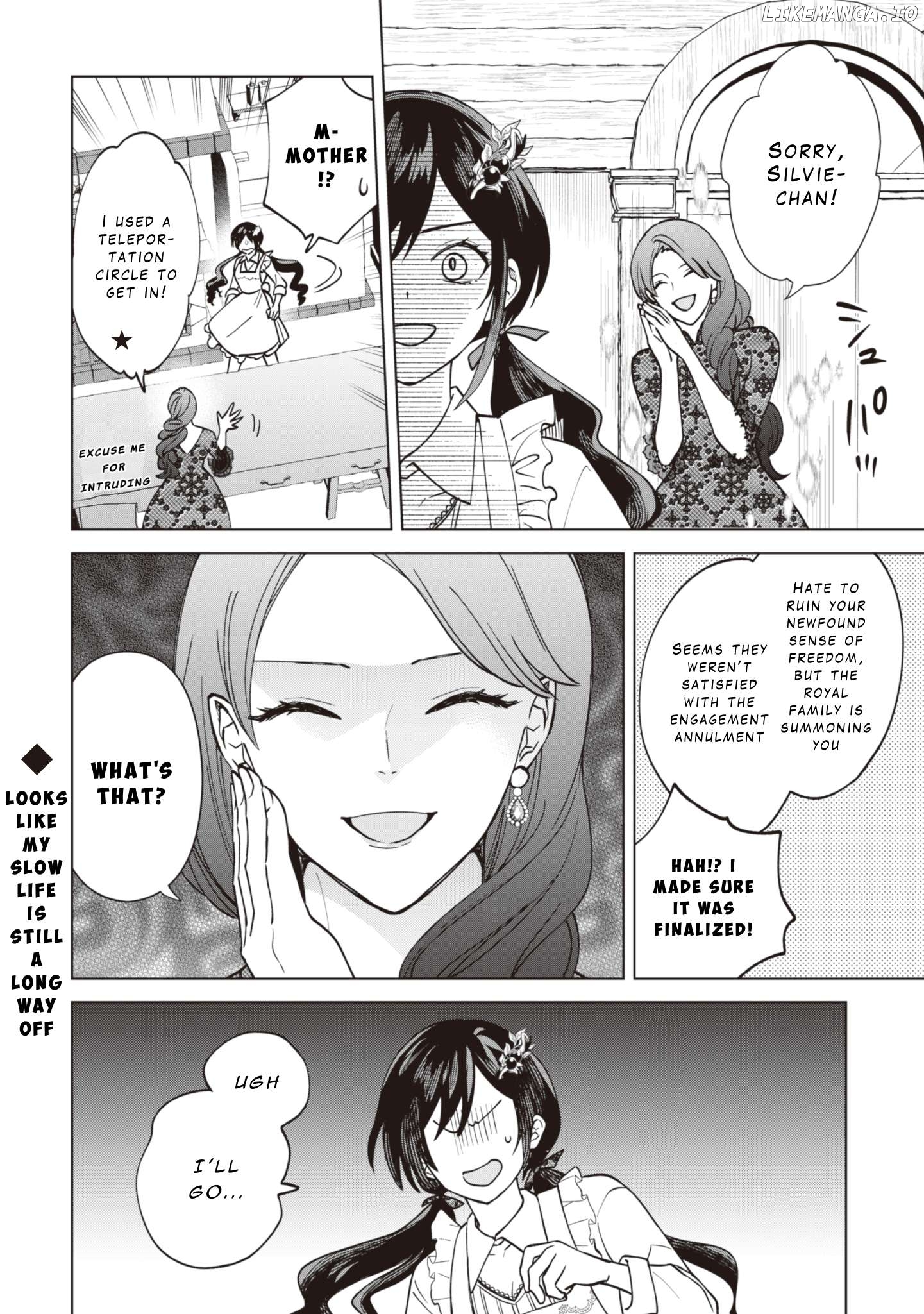 Akuyaku Reijou wa Slow Life wo Enjoy Shitai! ~Yatto Konyaku Hakisareta no ni, Daini Ouji ga Meccha Stalker Shitekurun desu kedo~ Chapter 1 - page 21