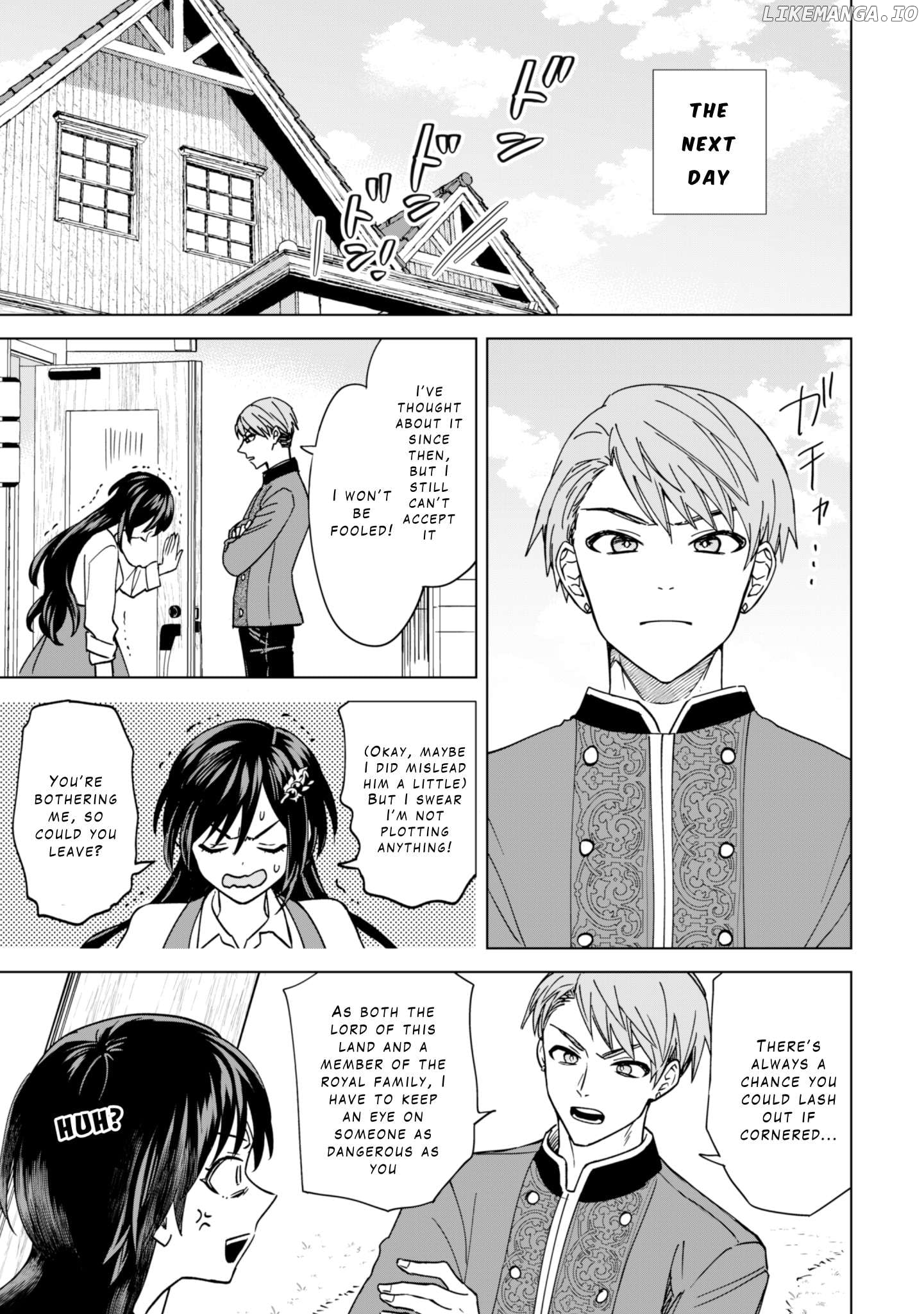 Akuyaku Reijou wa Slow Life wo Enjoy Shitai! ~Yatto Konyaku Hakisareta no ni, Daini Ouji ga Meccha Stalker Shitekurun desu kedo~ Chapter 3 - page 23
