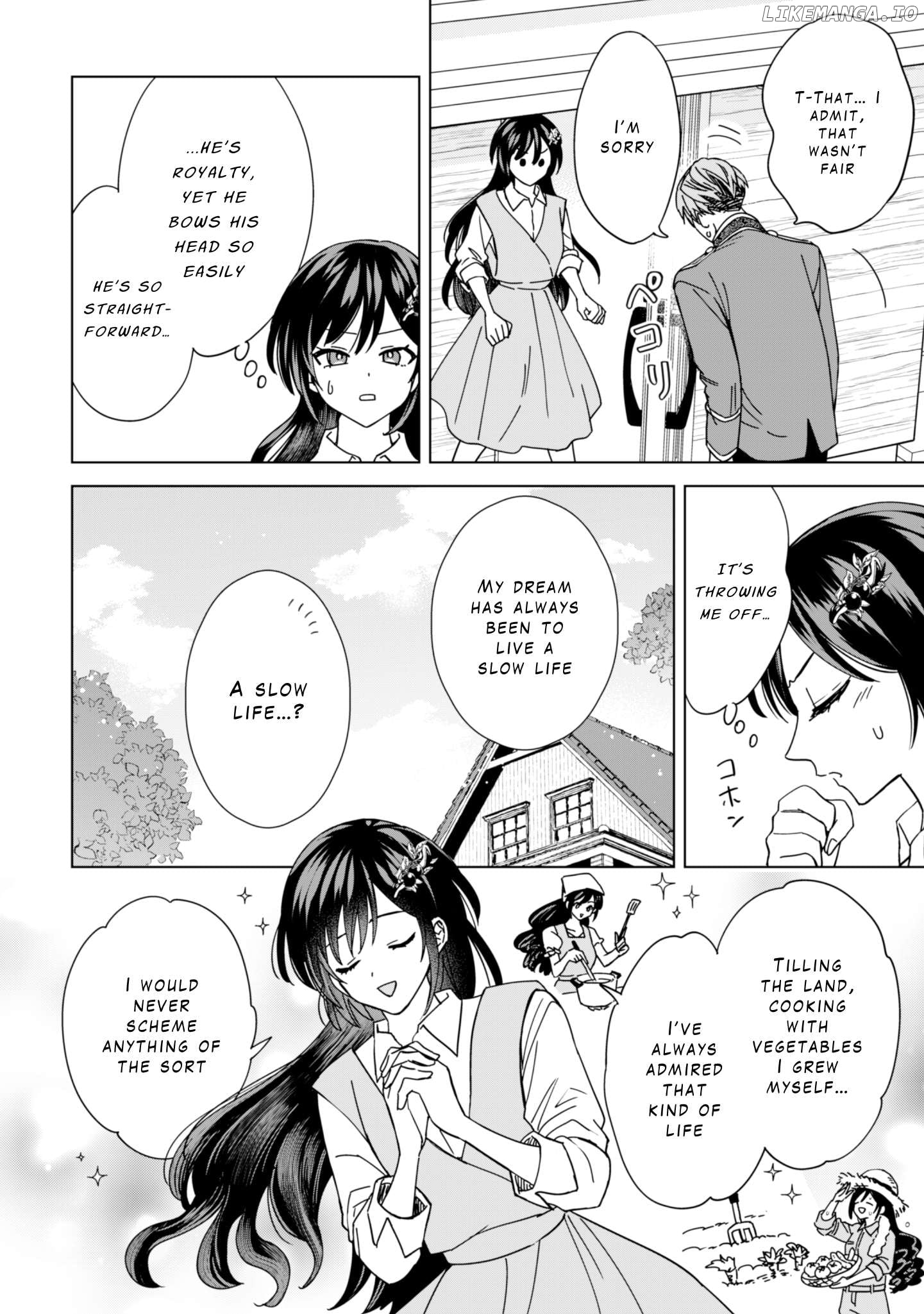Akuyaku Reijou wa Slow Life wo Enjoy Shitai! ~Yatto Konyaku Hakisareta no ni, Daini Ouji ga Meccha Stalker Shitekurun desu kedo~ Chapter 3 - page 8
