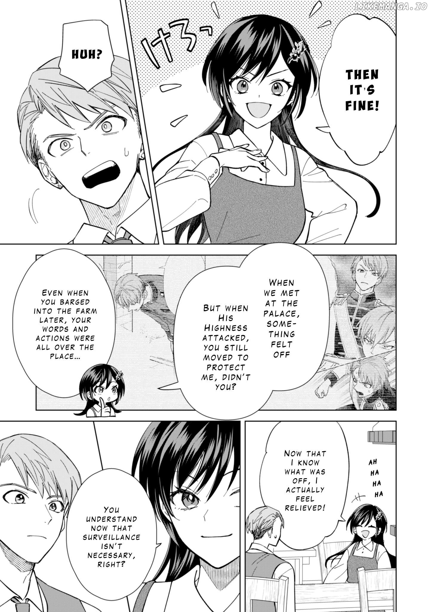 Akuyaku Reijou wa Slow Life wo Enjoy Shitai! ~Yatto Konyaku Hakisareta no ni, Daini Ouji ga Meccha Stalker Shitekurun desu kedo~ Chapter 7 - page 17