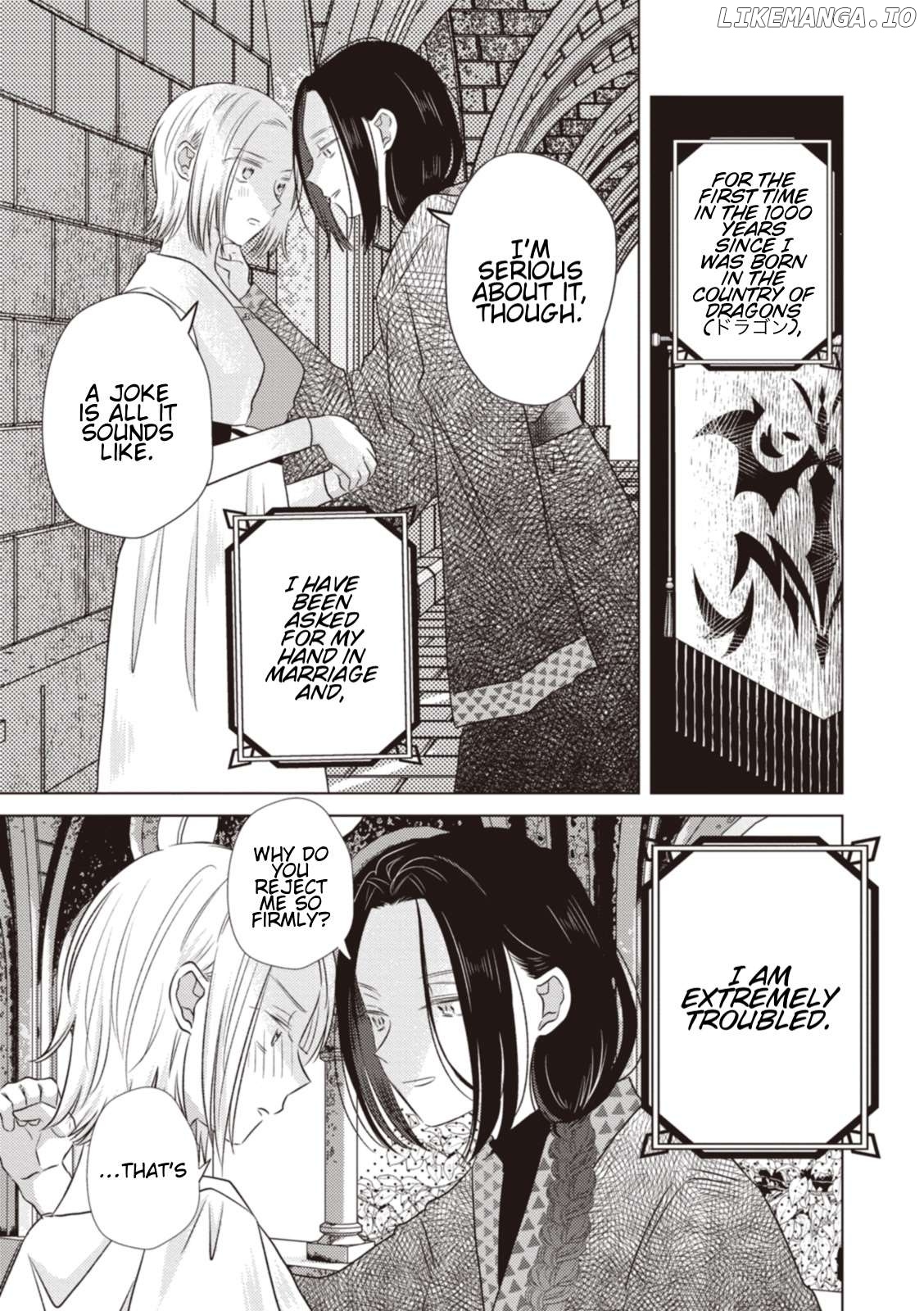 Ryuu to Ryuu no Kekkon Chapter 10 - page 1