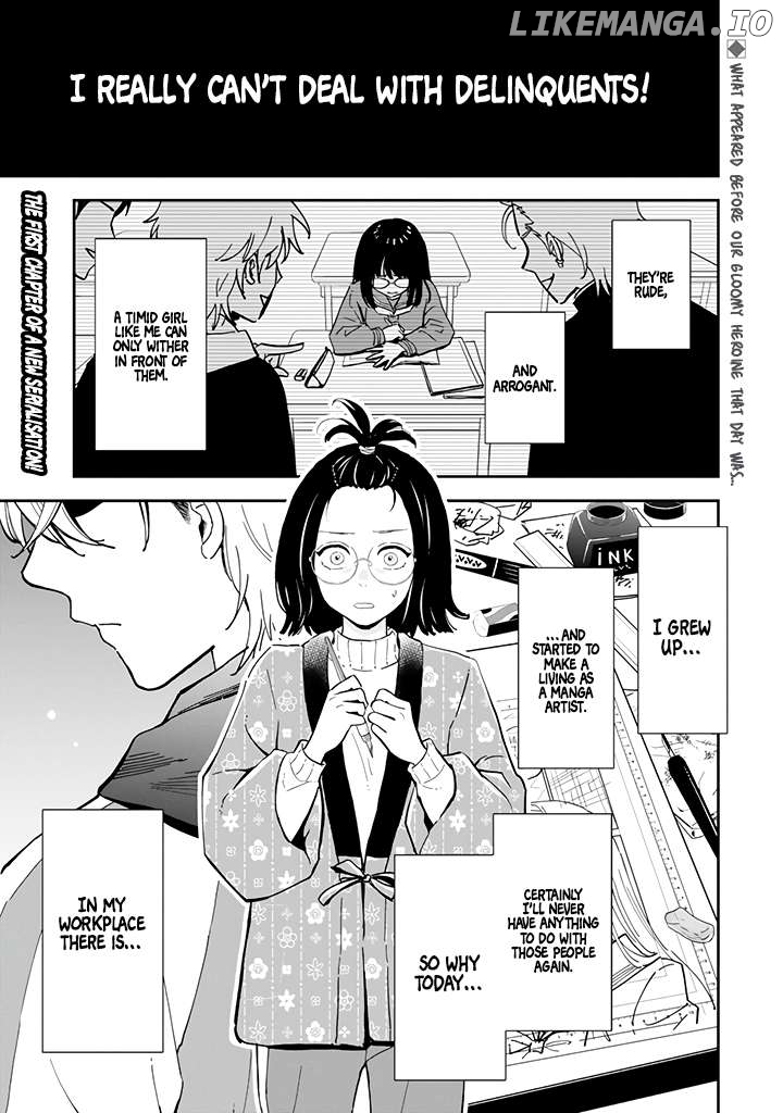 Yankee Assistant no Ashizawa-kun ni Koi wo Shita Chapter 1 - page 2