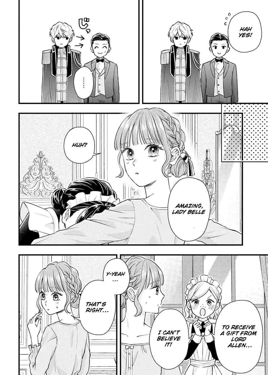 "Kuji" kara Hajimaru Konyaku Seikatsu ~Gensei naru Chuusen no Kekka, Warawanai Jiki Koushaku-sama no Konyakusha ni Tousen shimashita~ Chapter 4 - page 22