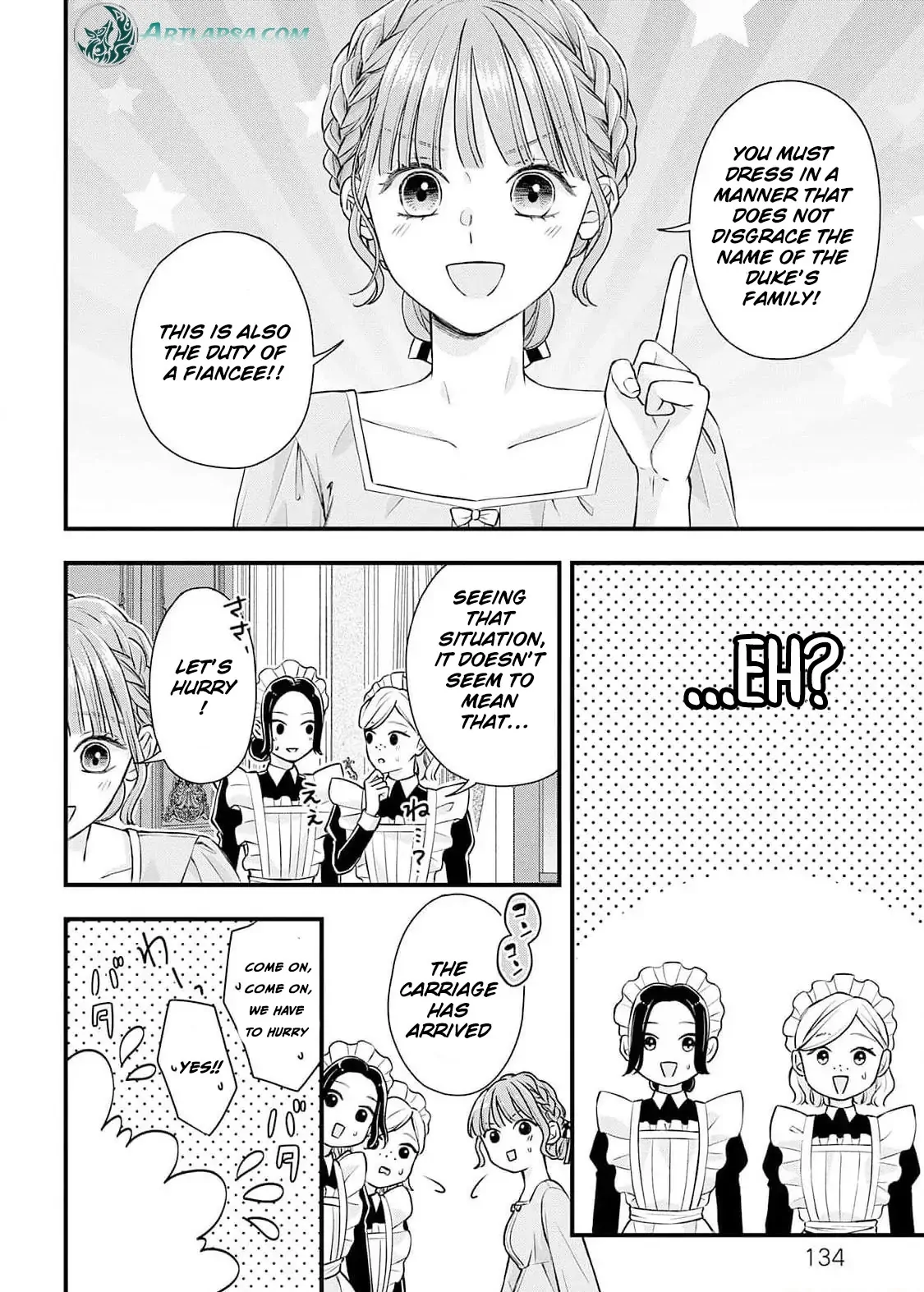 "Kuji" kara Hajimaru Konyaku Seikatsu ~Gensei naru Chuusen no Kekka, Warawanai Jiki Koushaku-sama no Konyakusha ni Tousen shimashita~ Chapter 4 - page 24