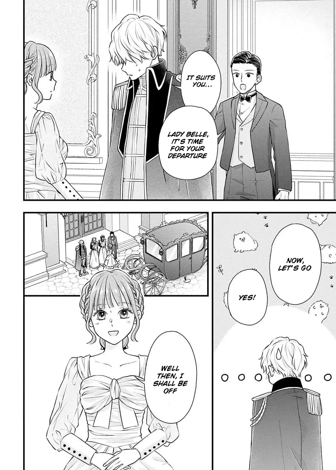 "Kuji" kara Hajimaru Konyaku Seikatsu ~Gensei naru Chuusen no Kekka, Warawanai Jiki Koushaku-sama no Konyakusha ni Tousen shimashita~ Chapter 4 - page 28