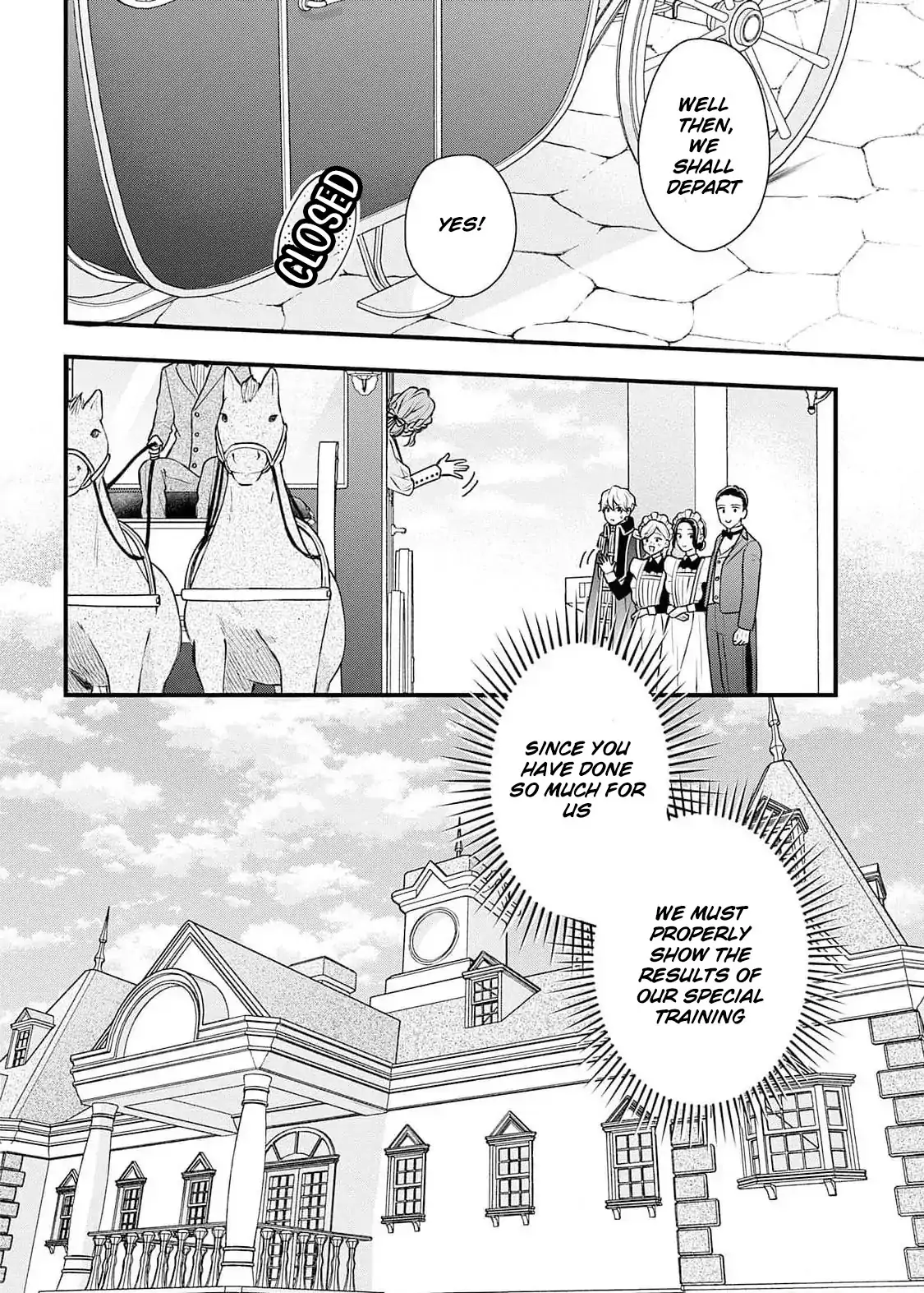 "Kuji" kara Hajimaru Konyaku Seikatsu ~Gensei naru Chuusen no Kekka, Warawanai Jiki Koushaku-sama no Konyakusha ni Tousen shimashita~ Chapter 4 - page 30