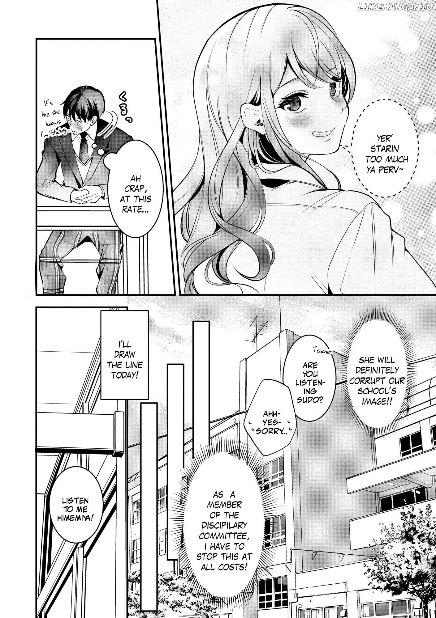 Fuukiin to Gal wa Wakari Aitai Chapter 1 - page 10
