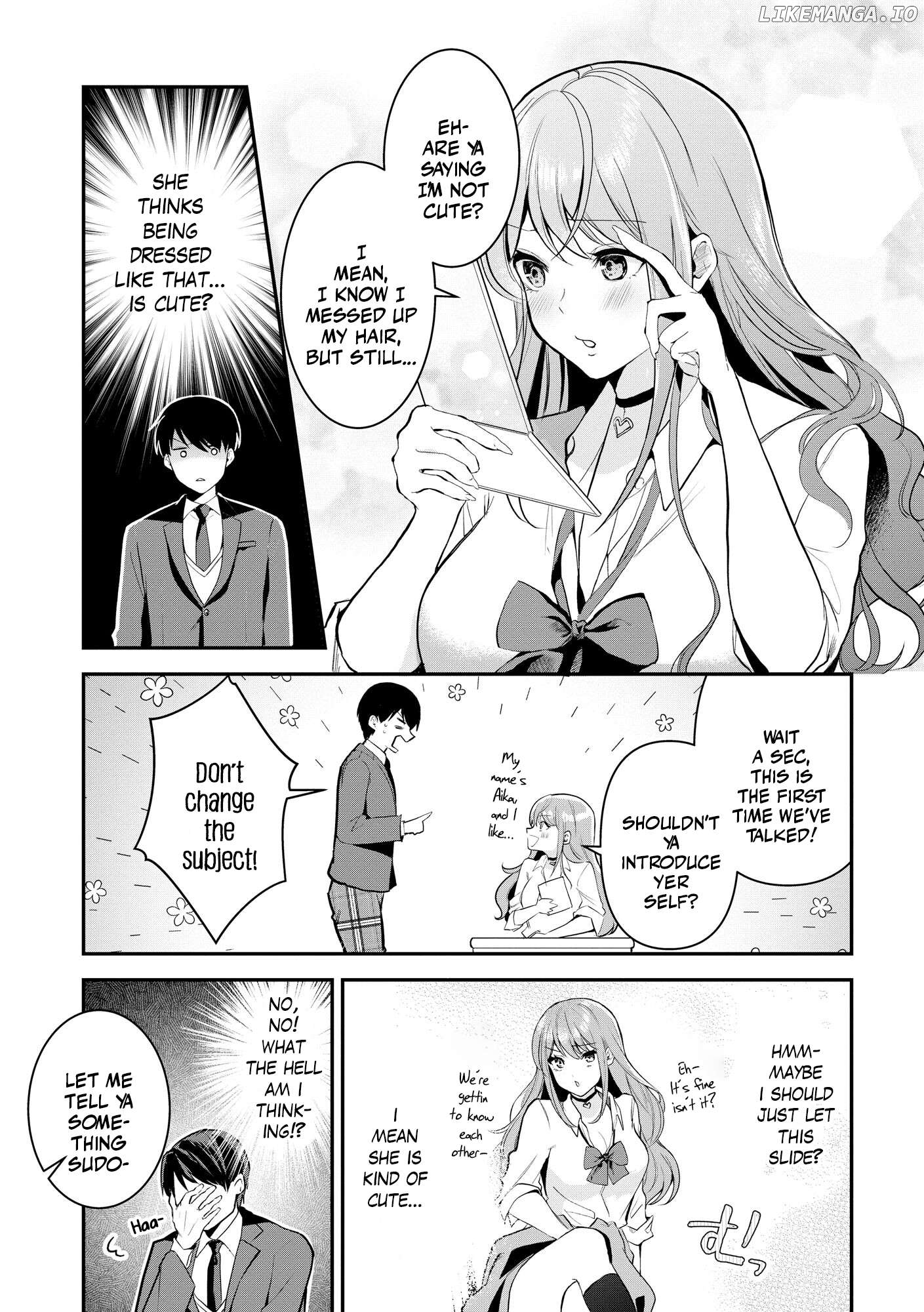 Fuukiin to Gal wa Wakari Aitai Chapter 1 - page 7