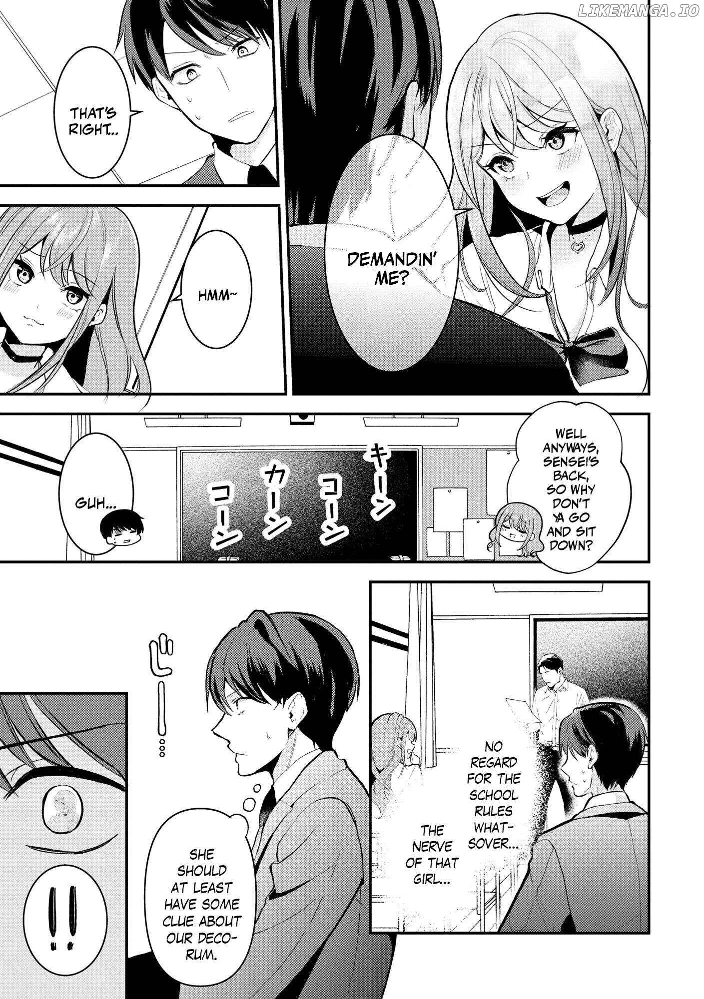 Fuukiin to Gal wa Wakari Aitai Chapter 1 - page 9