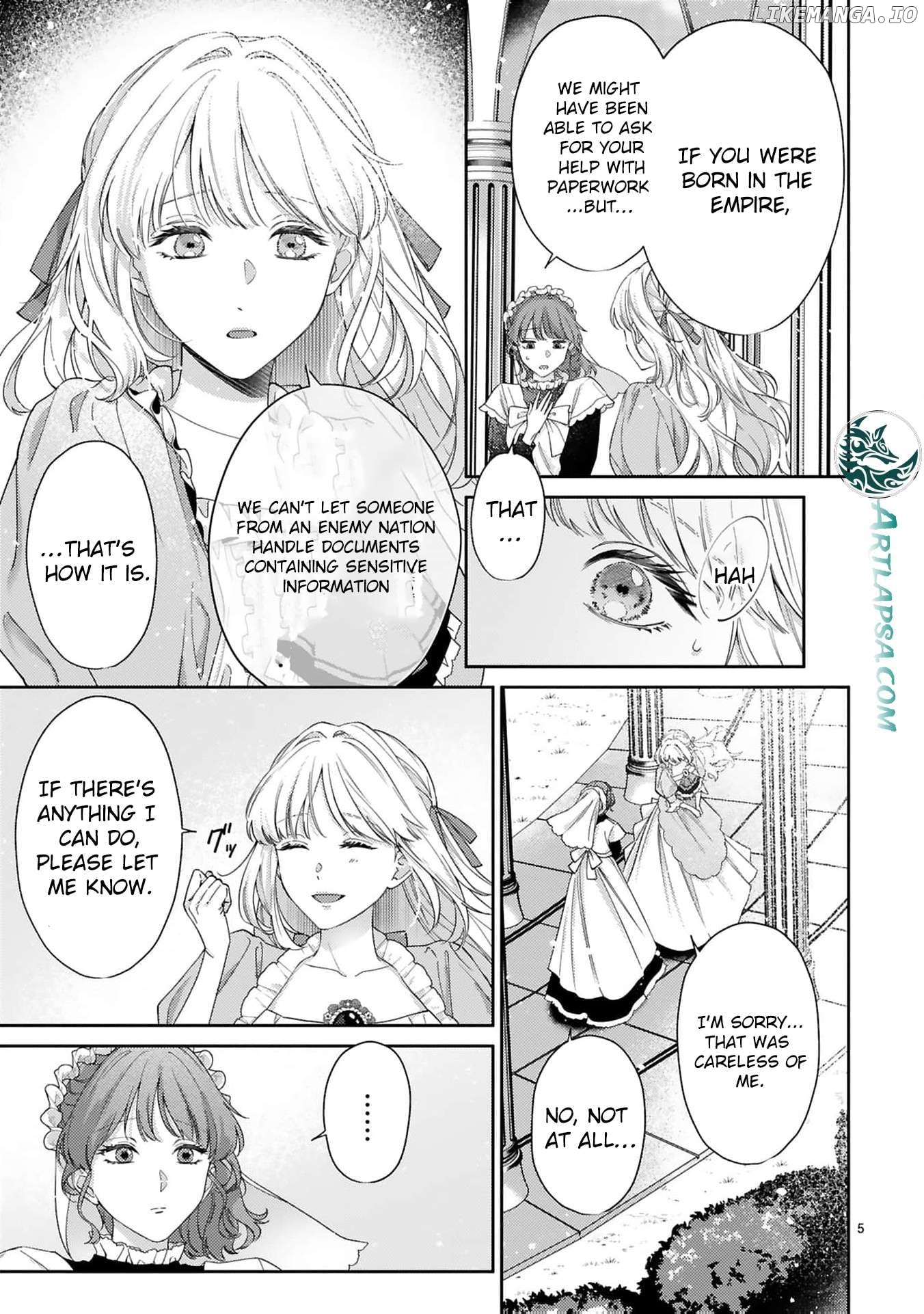 The Noble Maid Crosses Boundaries and Wins the Love of the Knight Duke from the Enemy Kingdom Chapter 3 - page 8