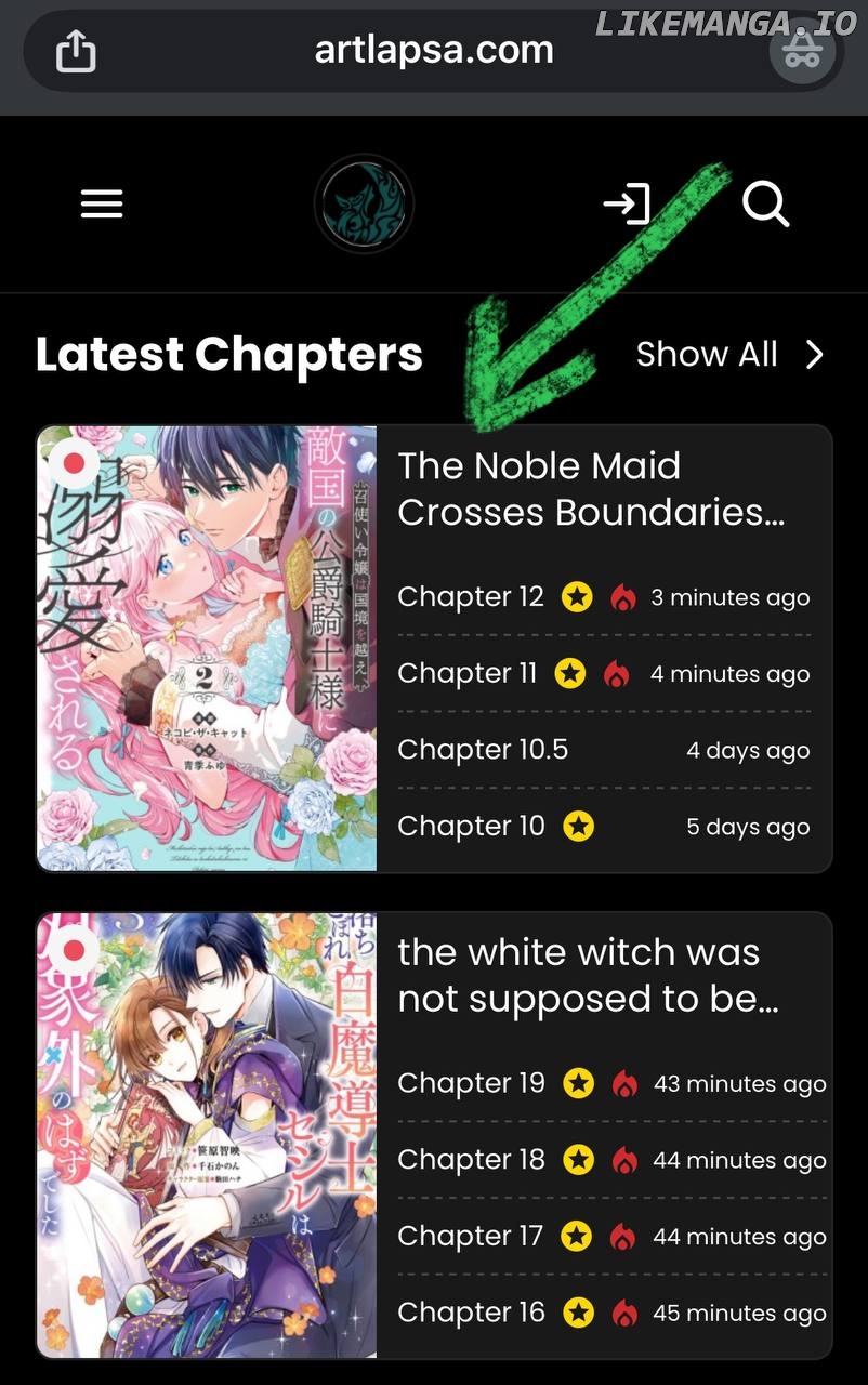 The Noble Maid Crosses Boundaries and Wins the Love of the Knight Duke from the Enemy Kingdom Chapter 4 - page 1