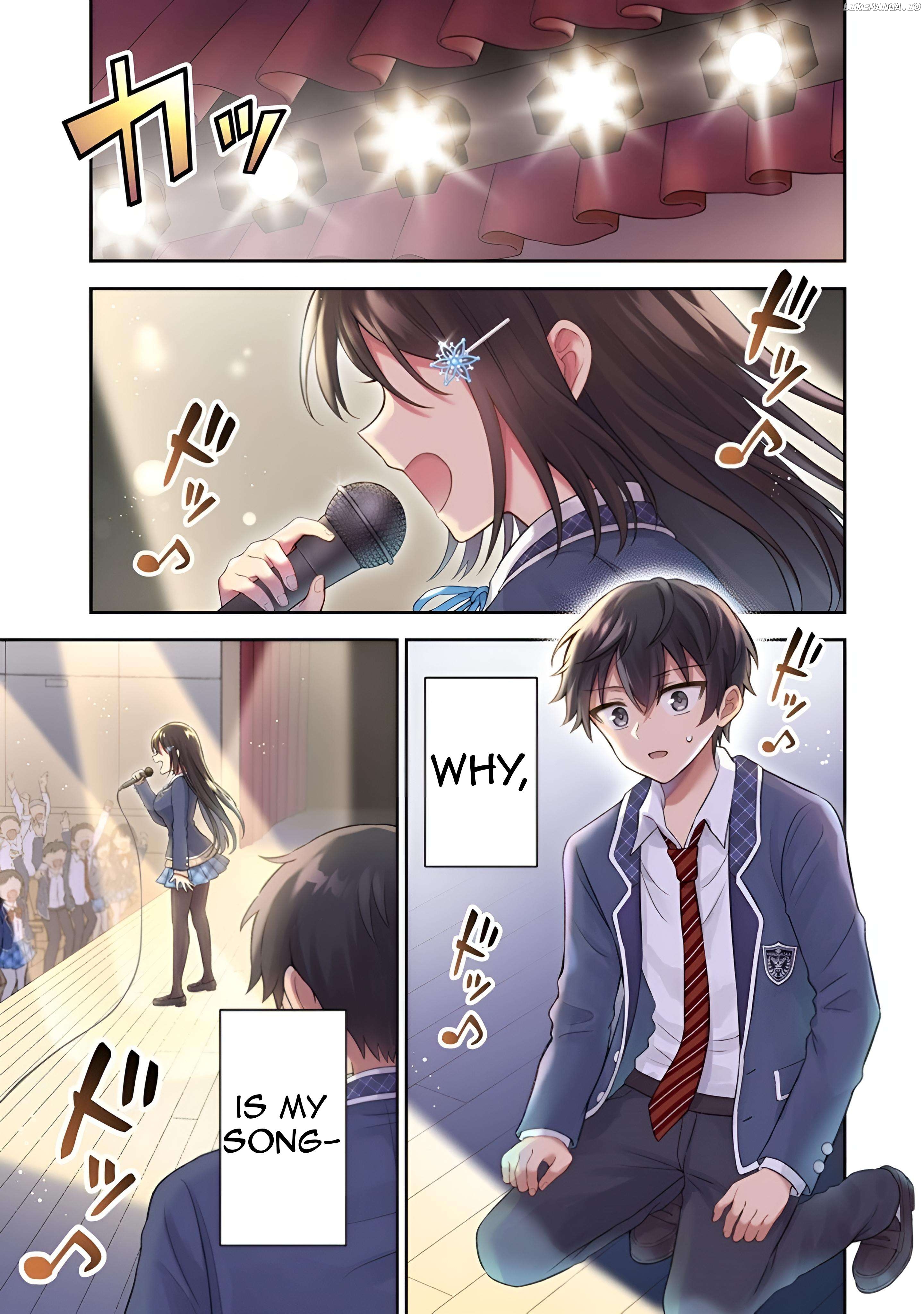 Tonari no Seki no Inkya Joshi ga Oshi Utai Datta ~Ore no Kyoku wo Uttatekure!~ Chapter 1 - page 4