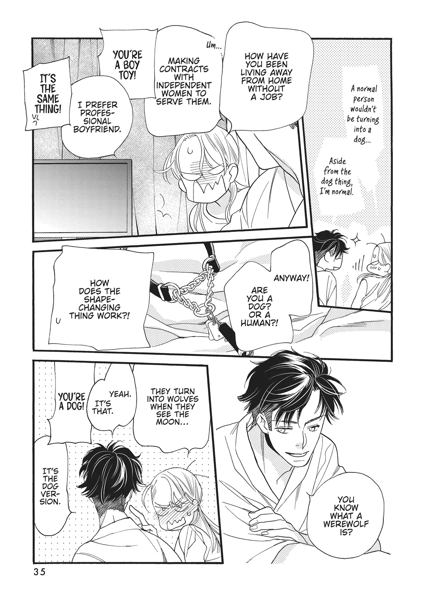 Koi Suru Moon Dog (Official) Chapter 1 - page 36