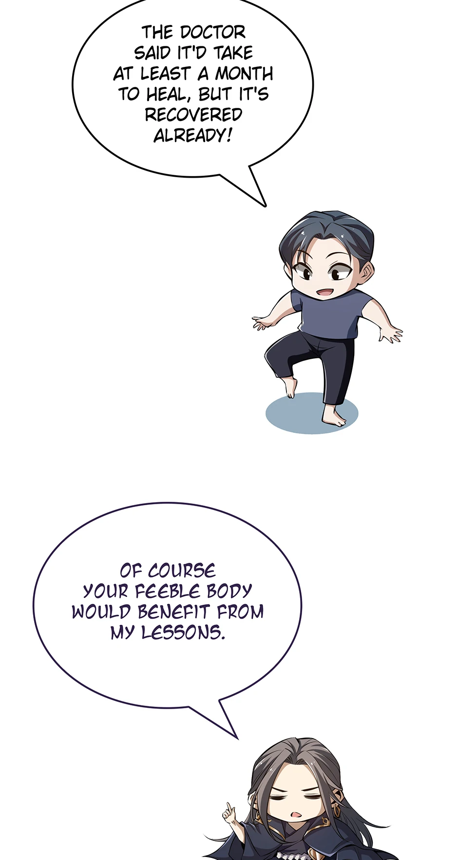 I Swallowed the Martial Arts Villain [Official] Chapter 8 - page 11
