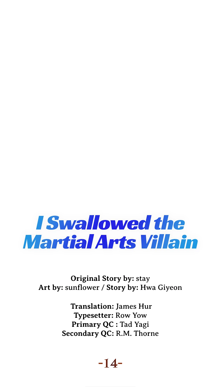 I Swallowed the Martial Arts Villain [Official] Chapter 14 - page 7