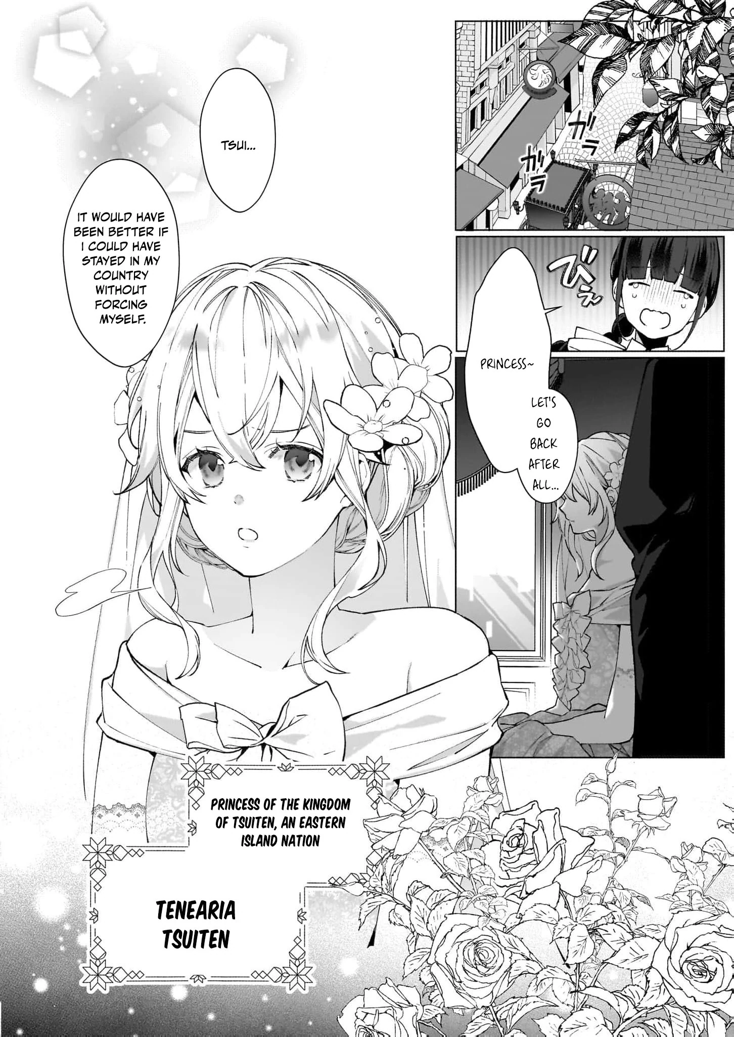 Hero, what do you think of a young wife with a mysterious past? Chapter 1 - page 8