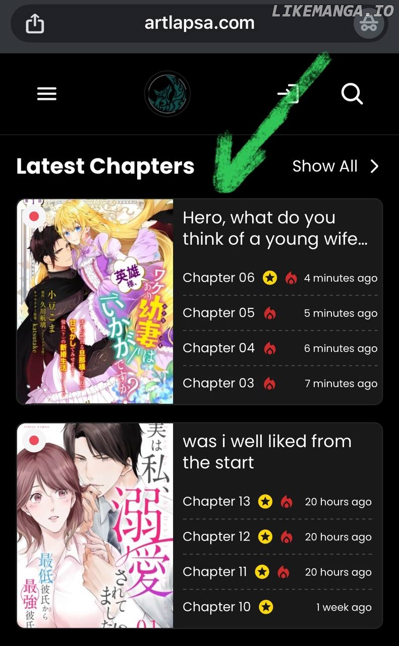 Hero, what do you think of a young wife with a mysterious past? Chapter 2 - page 1