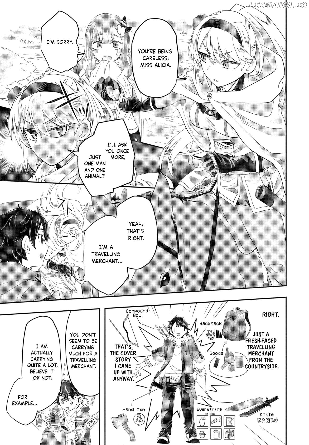 Muteki Shounin no Isekai Nariagari Monogatari ~Gendai no Seihin o Jizai ni Toriyoseru Sukiru ga Aru Node Isekai de wa Rakushoudesu~ Chapter 1 - page 43