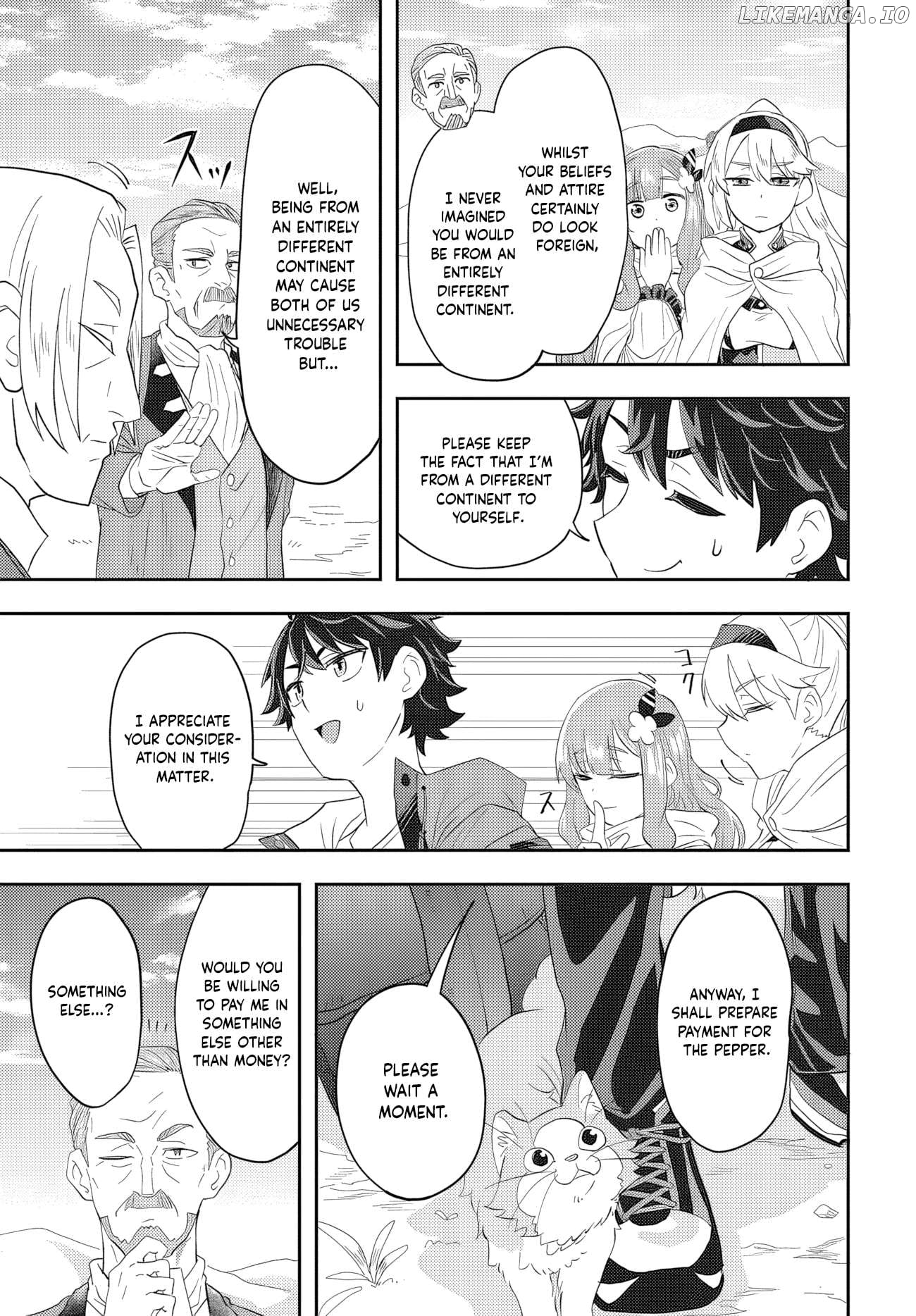 Muteki Shounin no Isekai Nariagari Monogatari ~Gendai no Seihin o Jizai ni Toriyoseru Sukiru ga Aru Node Isekai de wa Rakushoudesu~ Chapter 1 - page 53