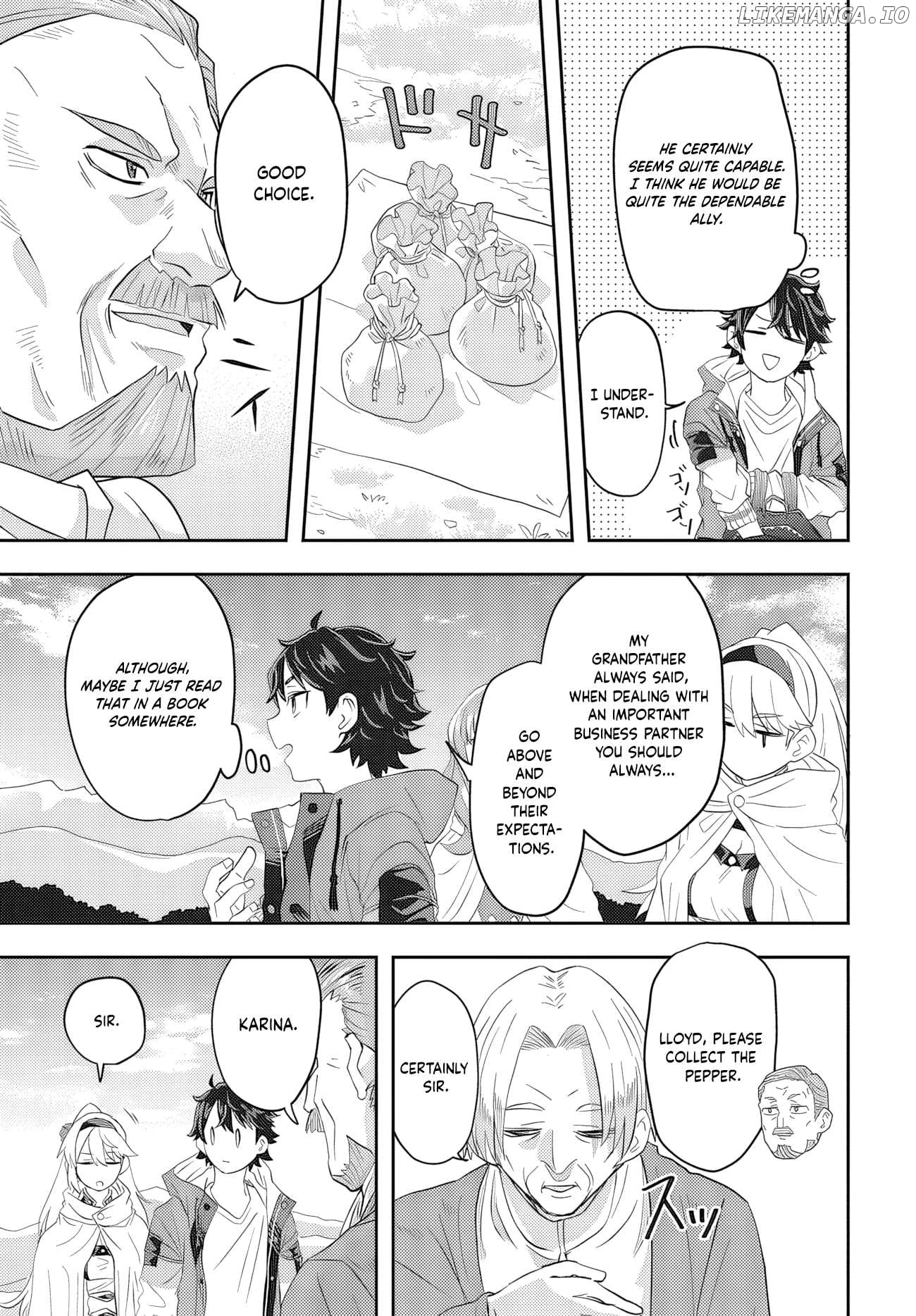 Muteki Shounin no Isekai Nariagari Monogatari ~Gendai no Seihin o Jizai ni Toriyoseru Sukiru ga Aru Node Isekai de wa Rakushoudesu~ Chapter 1 - page 55