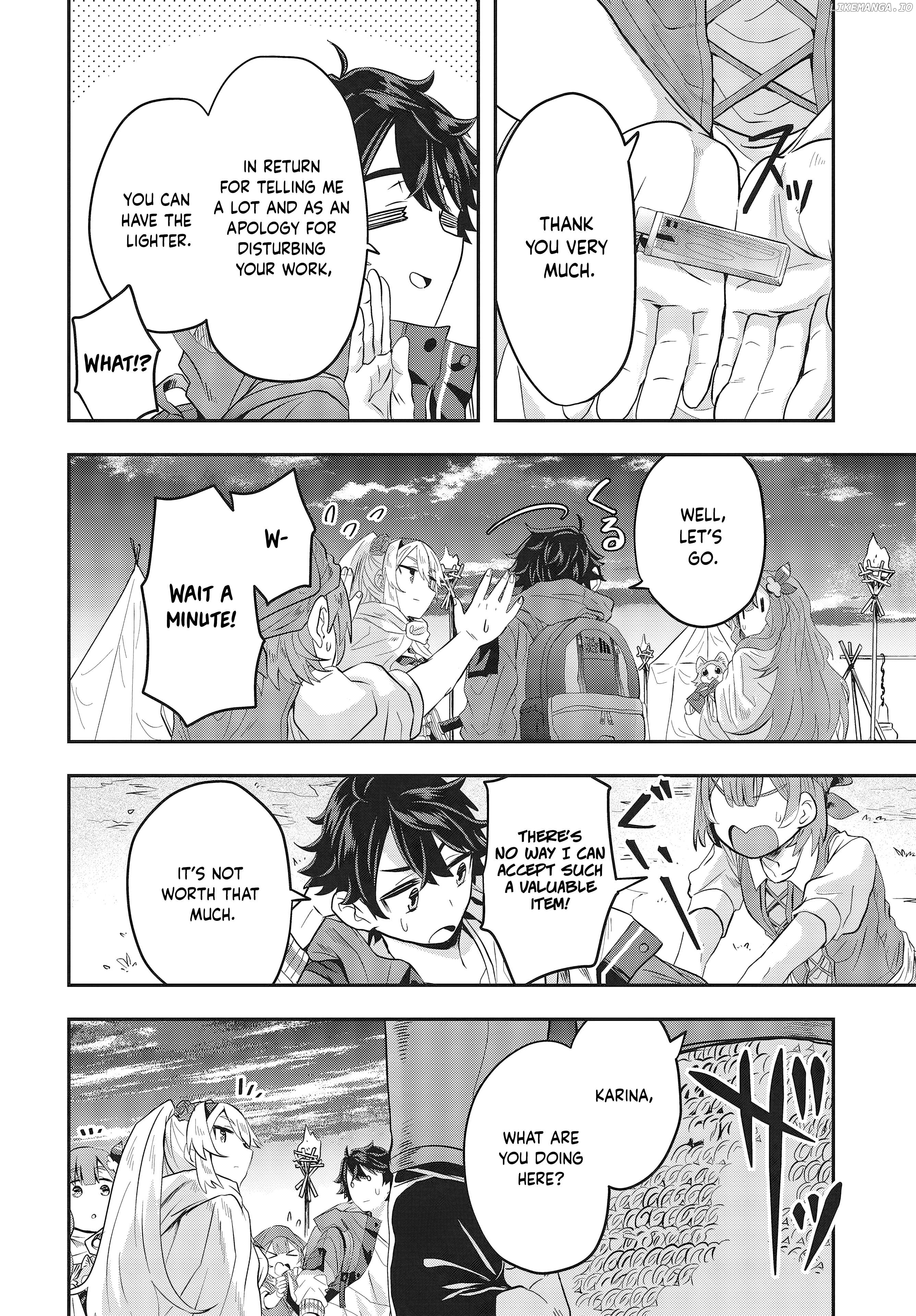 Muteki Shounin no Isekai Nariagari Monogatari ~Gendai no Seihin o Jizai ni Toriyoseru Sukiru ga Aru Node Isekai de wa Rakushoudesu~ Chapter 2 - page 12