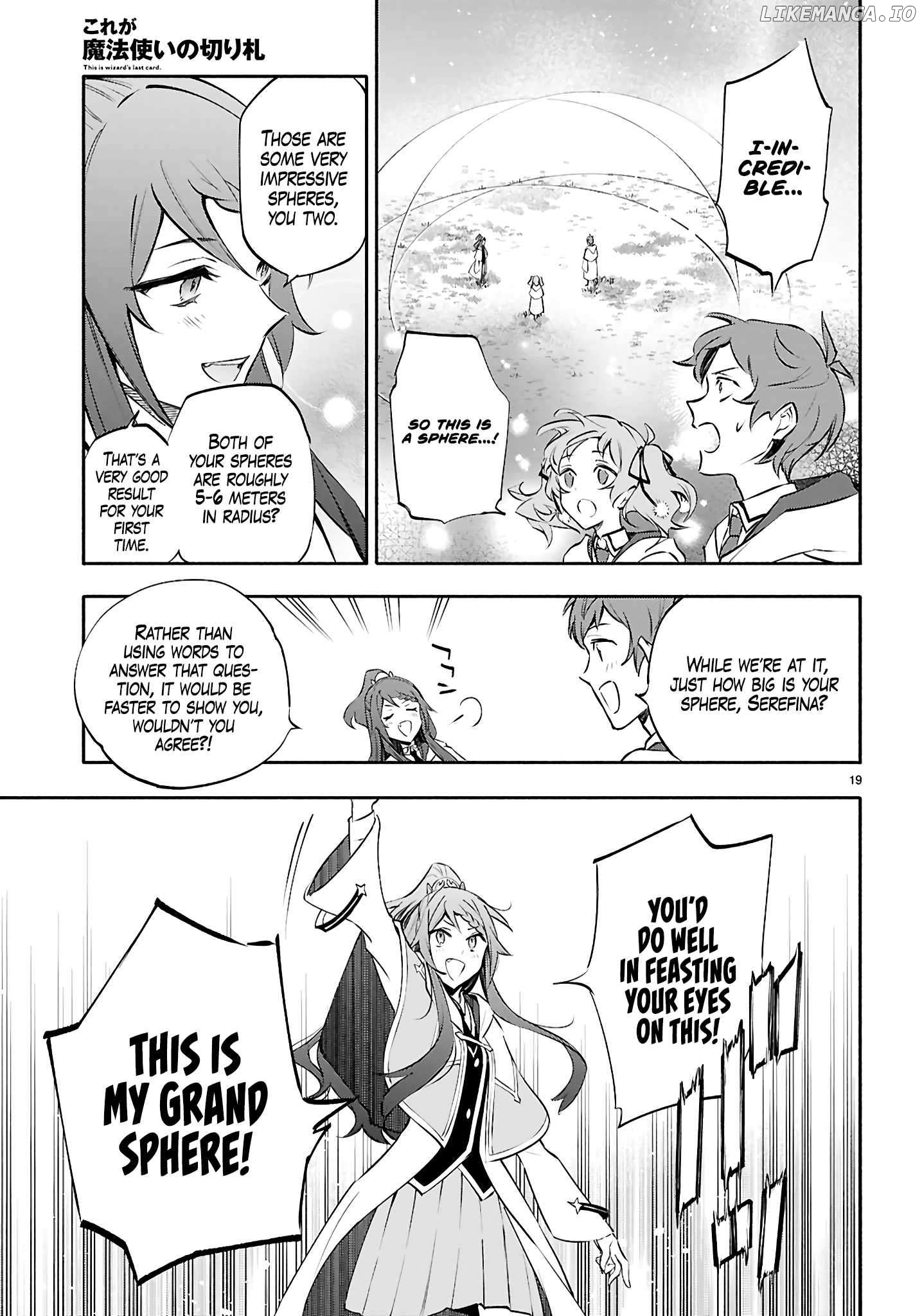 Kore ga Mahoutsukai no Kirifuda Chapter 3 - page 20