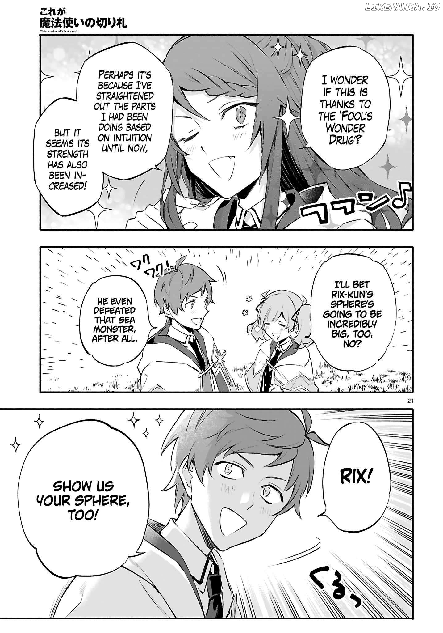 Kore ga Mahoutsukai no Kirifuda Chapter 3 - page 22